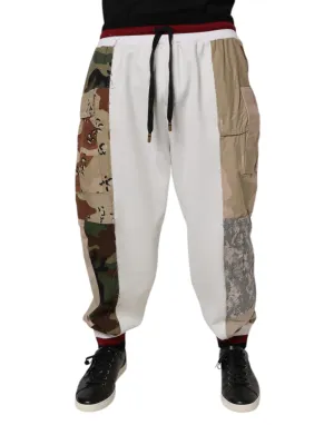 Dolce & Gabbana Camouflage Patchwork SweatMen's Men's Pants (Pre-Owned)