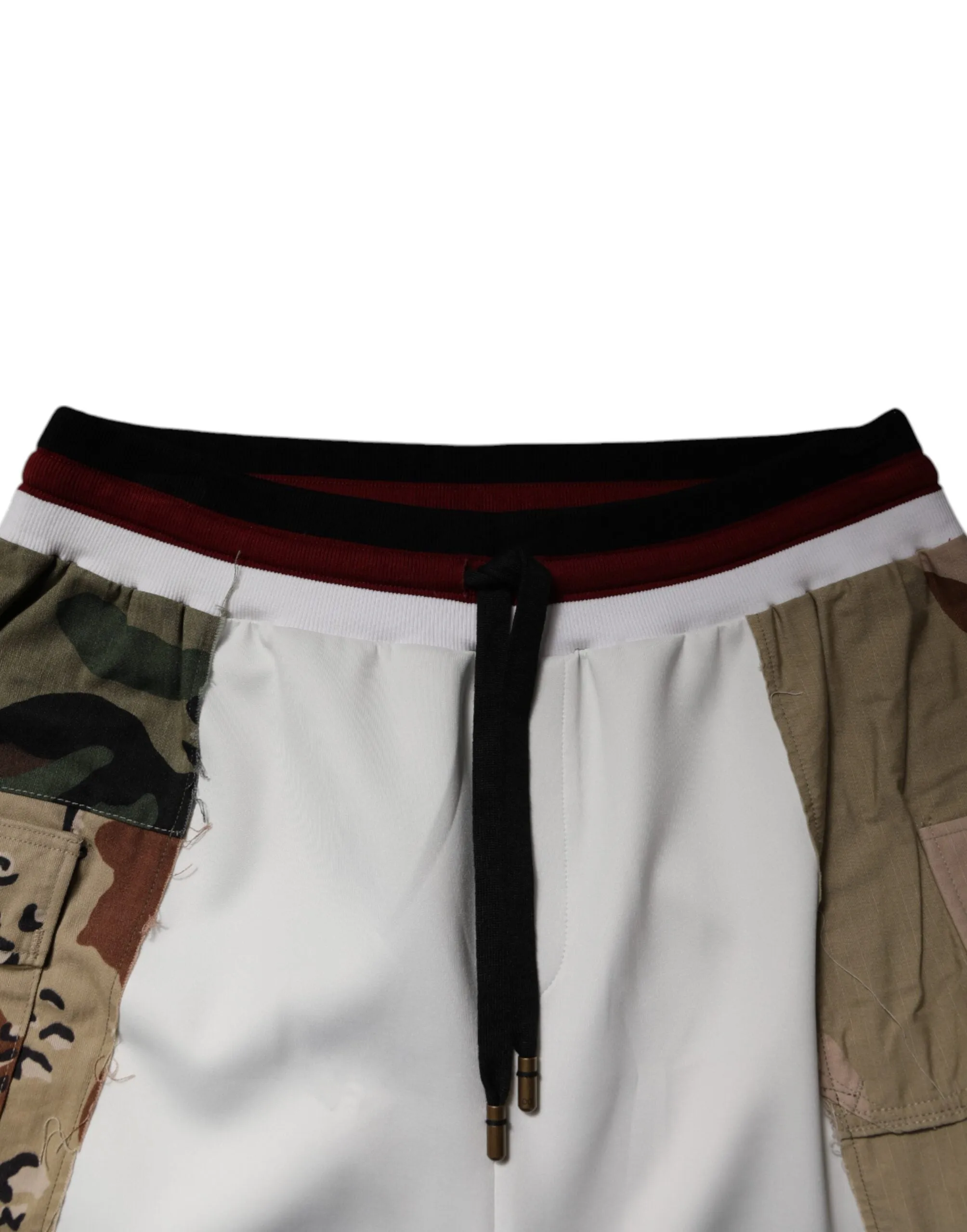 Dolce & Gabbana Camouflage Patchwork SweatMen's Men's Pants (Pre-Owned)