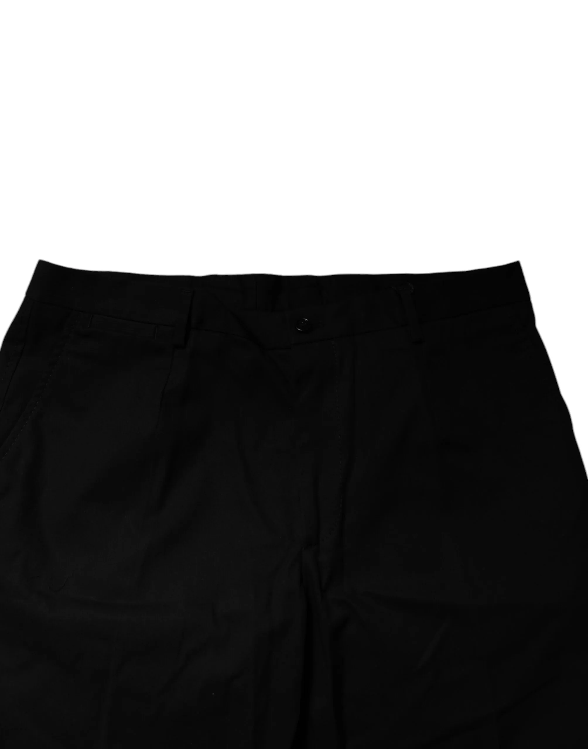 Dolce & Gabbana Cotton Stretch Mid Waist Bermuda Men's Shorts