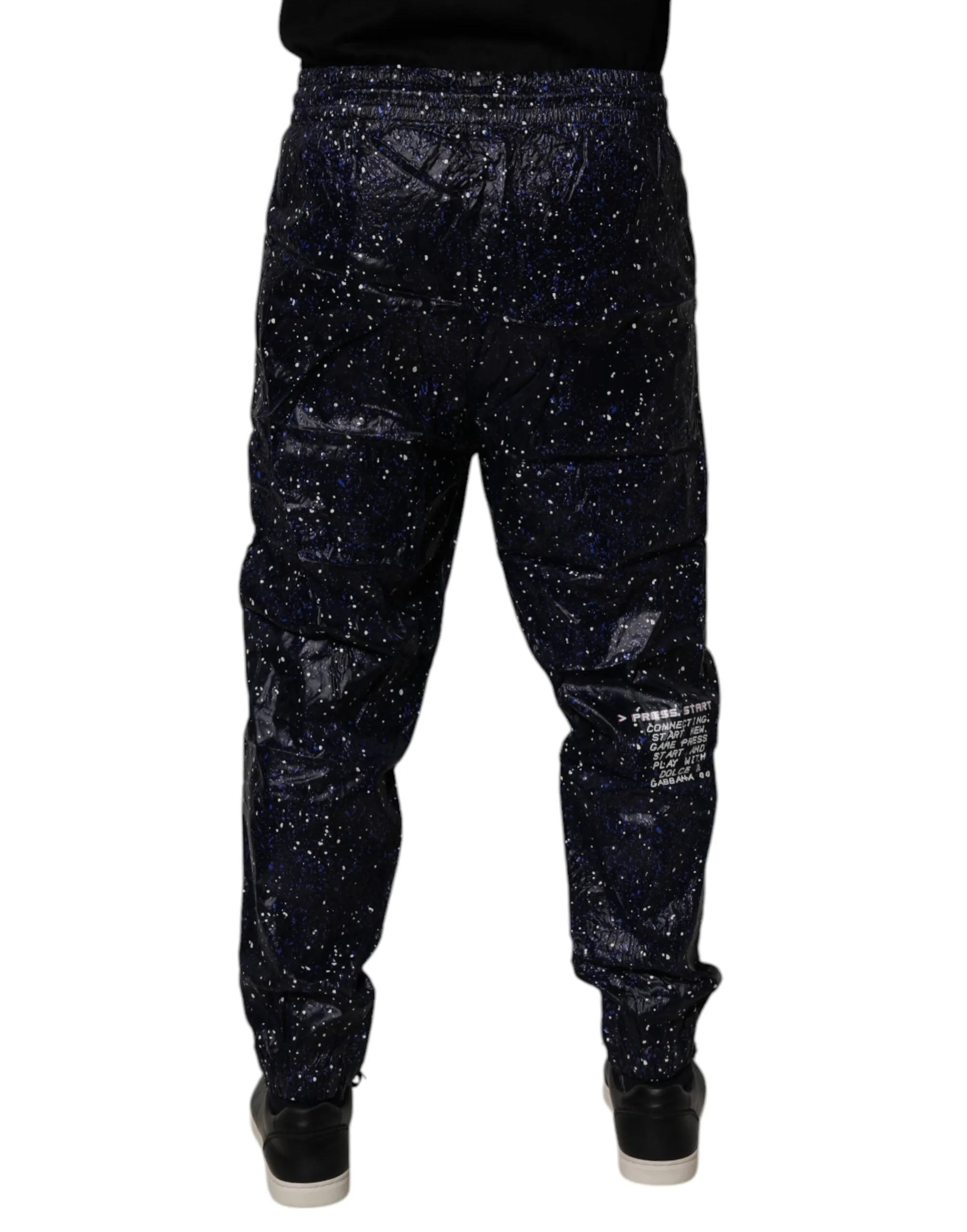 Dolce & Gabbana  DG Game Print Cotton Jogger Men's Pants