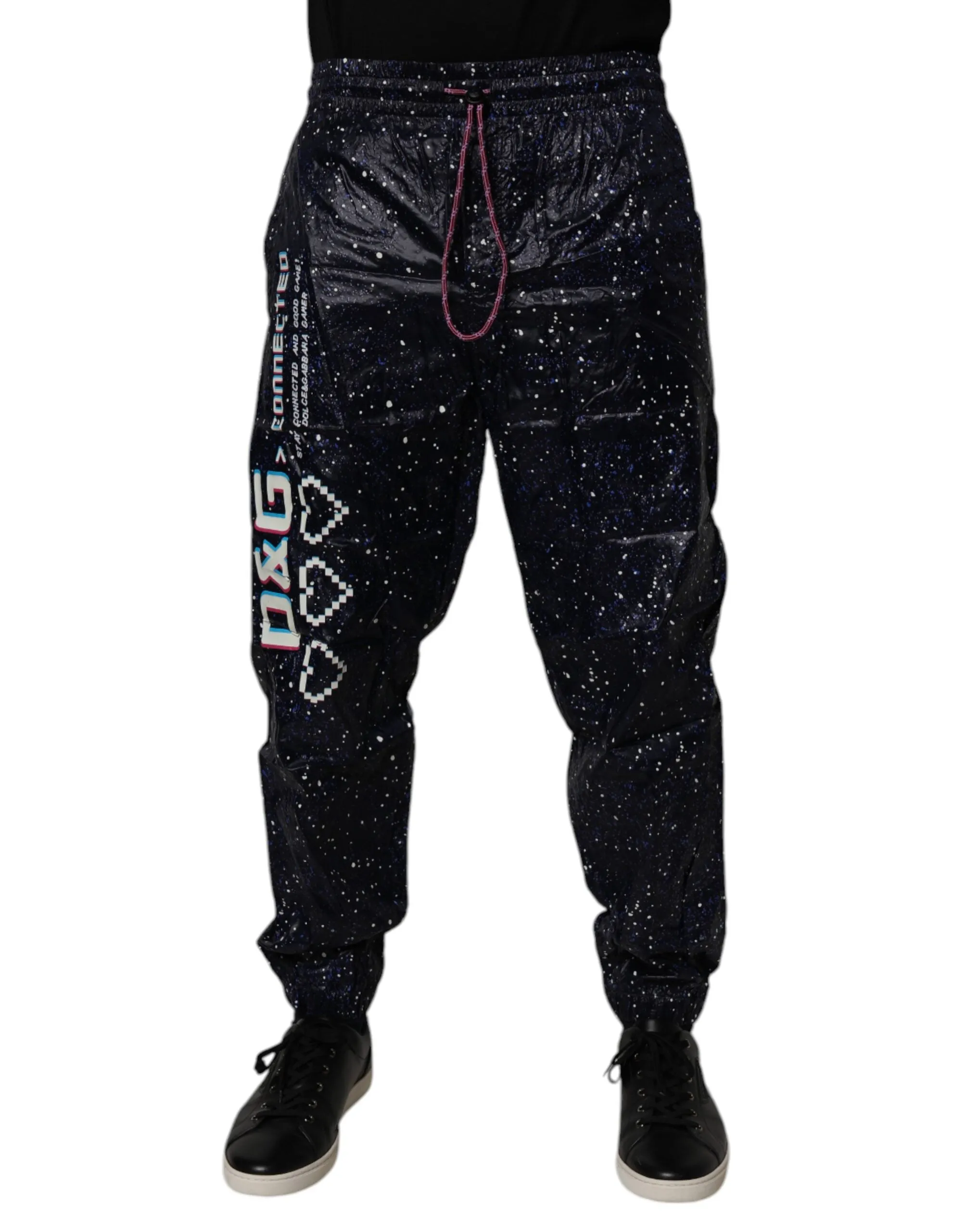 Dolce & Gabbana  DG Game Print Cotton Jogger Men's Pants