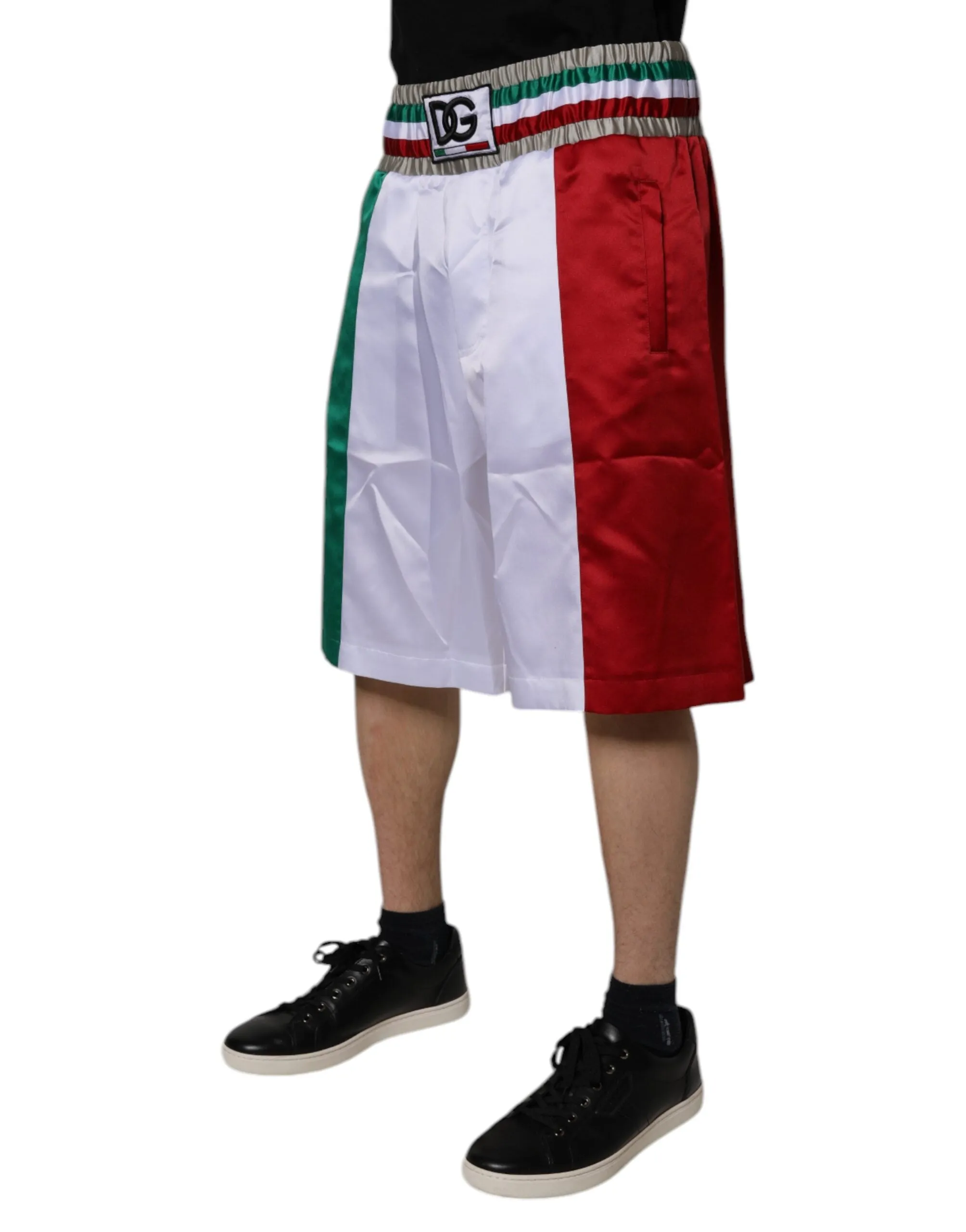Dolce & Gabbana multi Italia Polyester Bermuda Men's Shorts