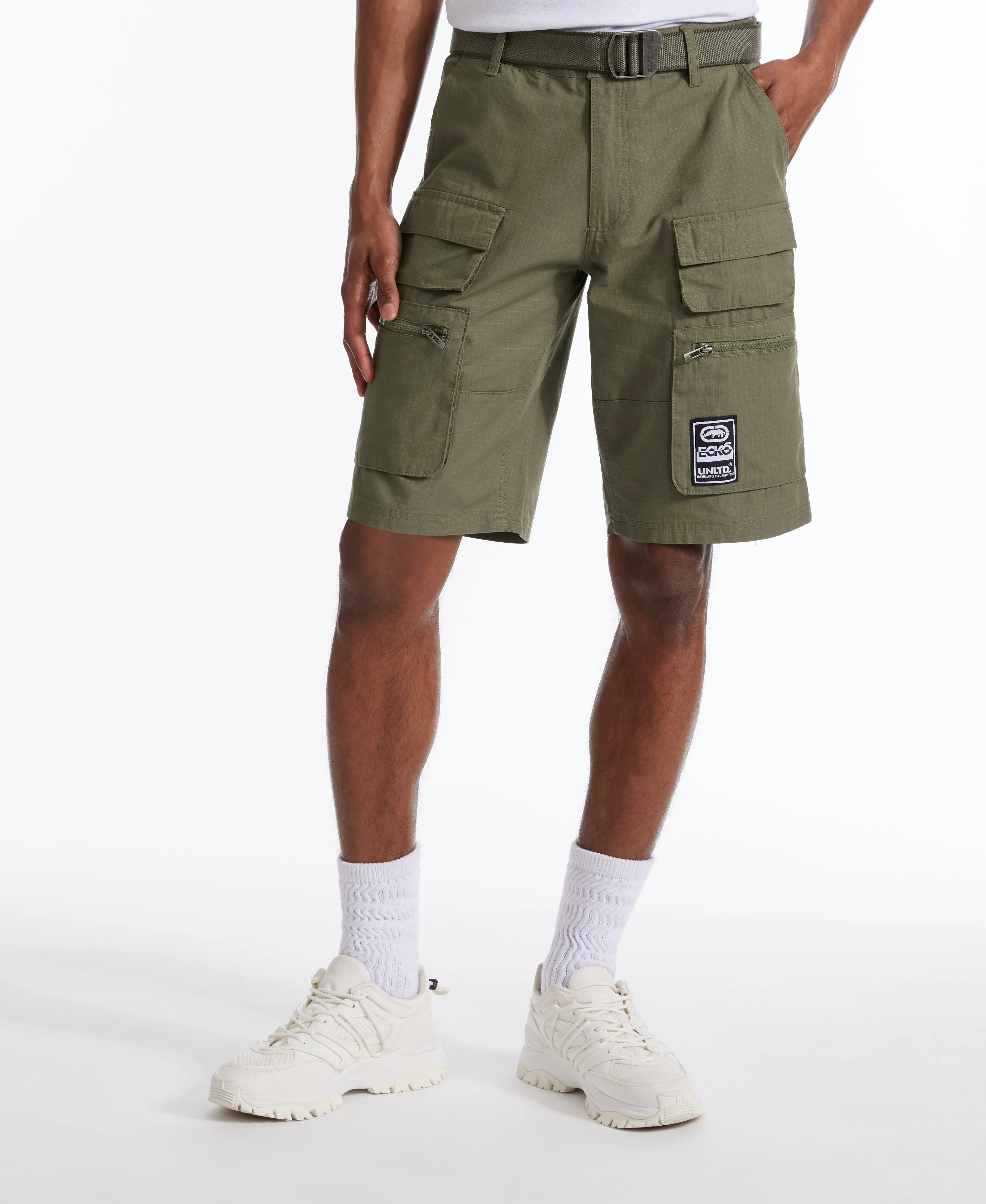Ecko Unltd. Freshen Up Belted Cargo Short
