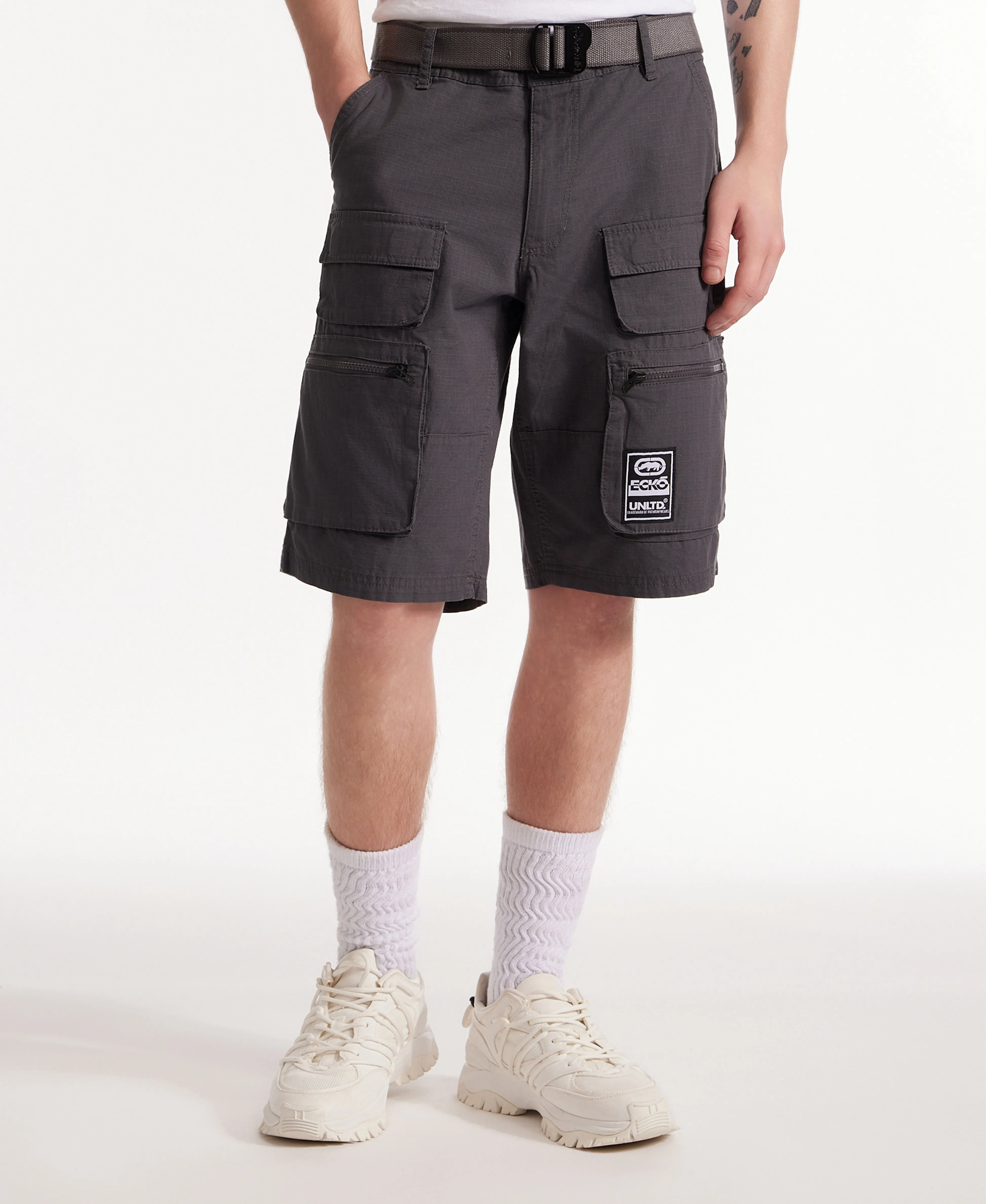 Ecko Unltd. Freshen Up Belted Cargo Short