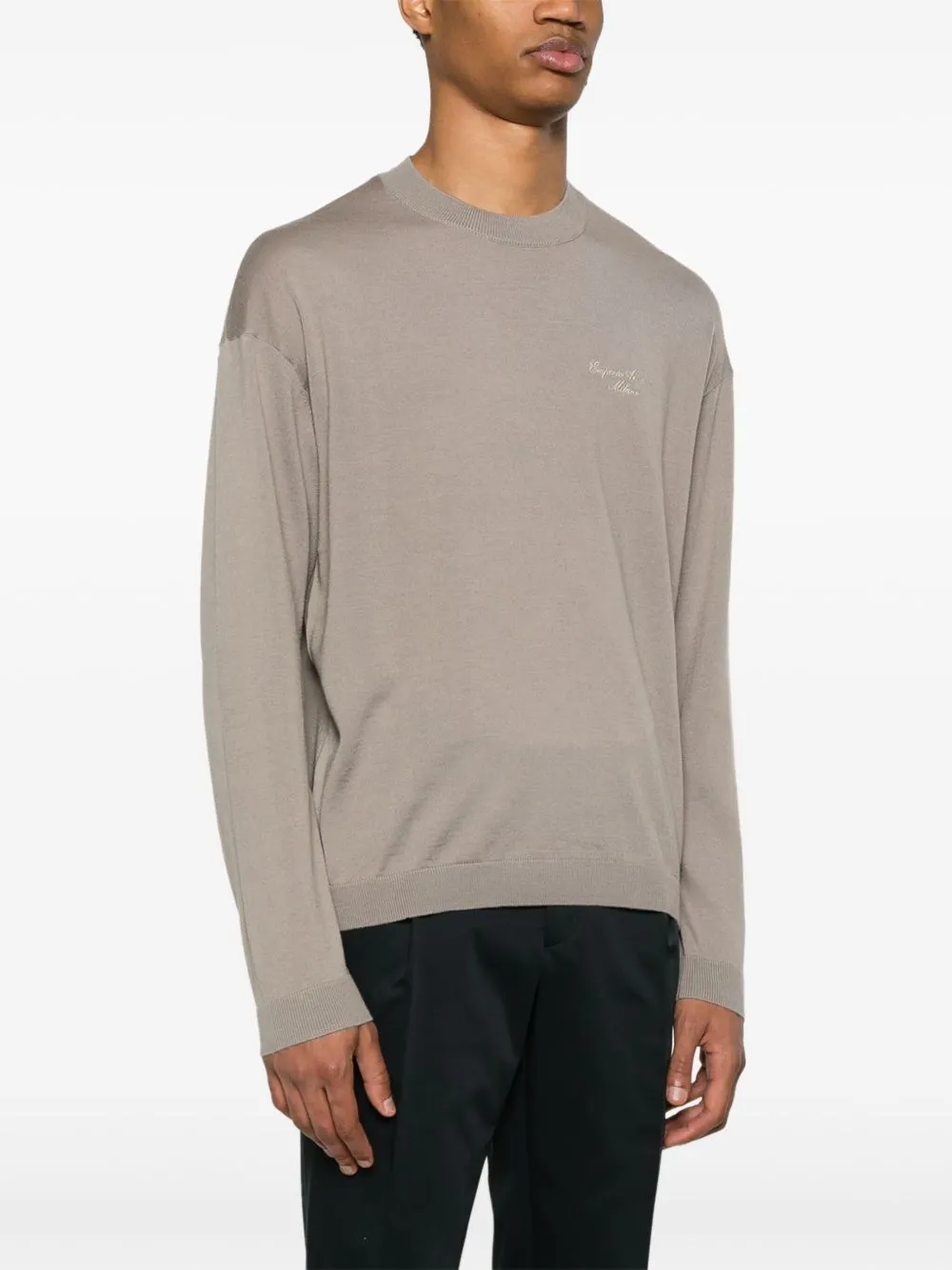 Emporio Armani Men's Sweaters Dove