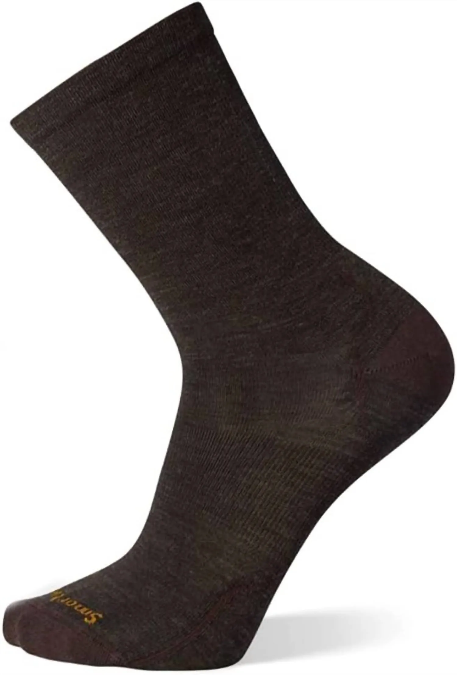 Everyday Anchor Line Crew Socks In Chestnut