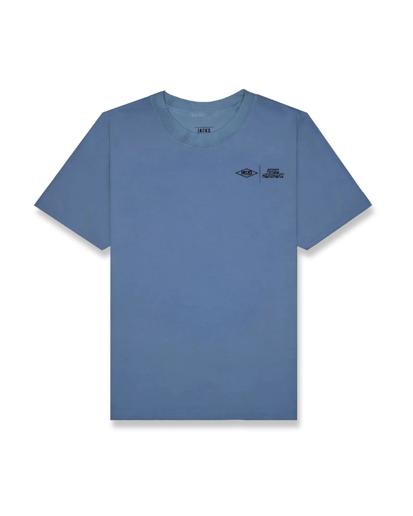 Forty Hammers "Big Rig" PGMT S/S Tee - Washed Denim