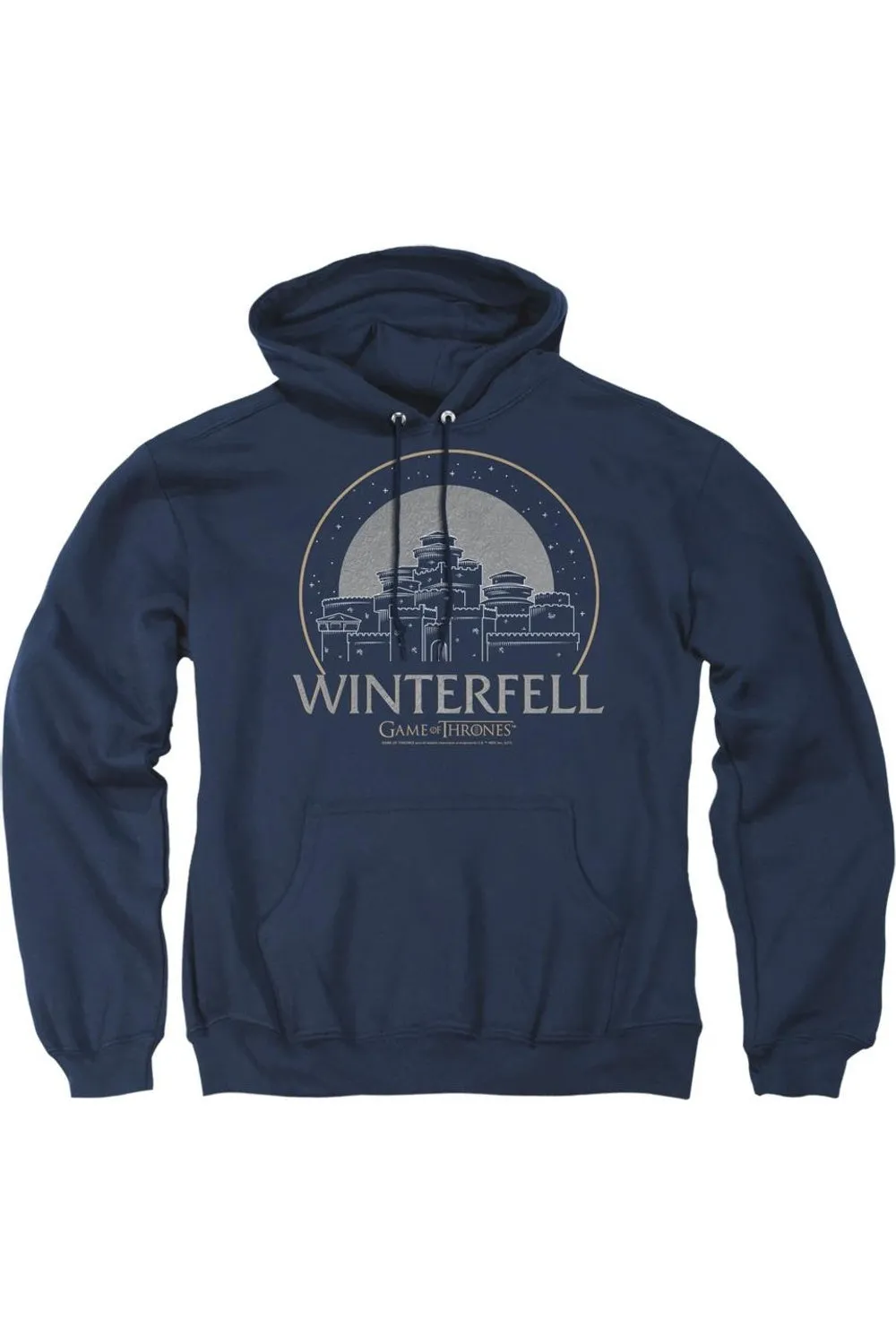 Game Of Thrones Winterfell Adult Pull Over Hoodie / Hooded Sweatshirt