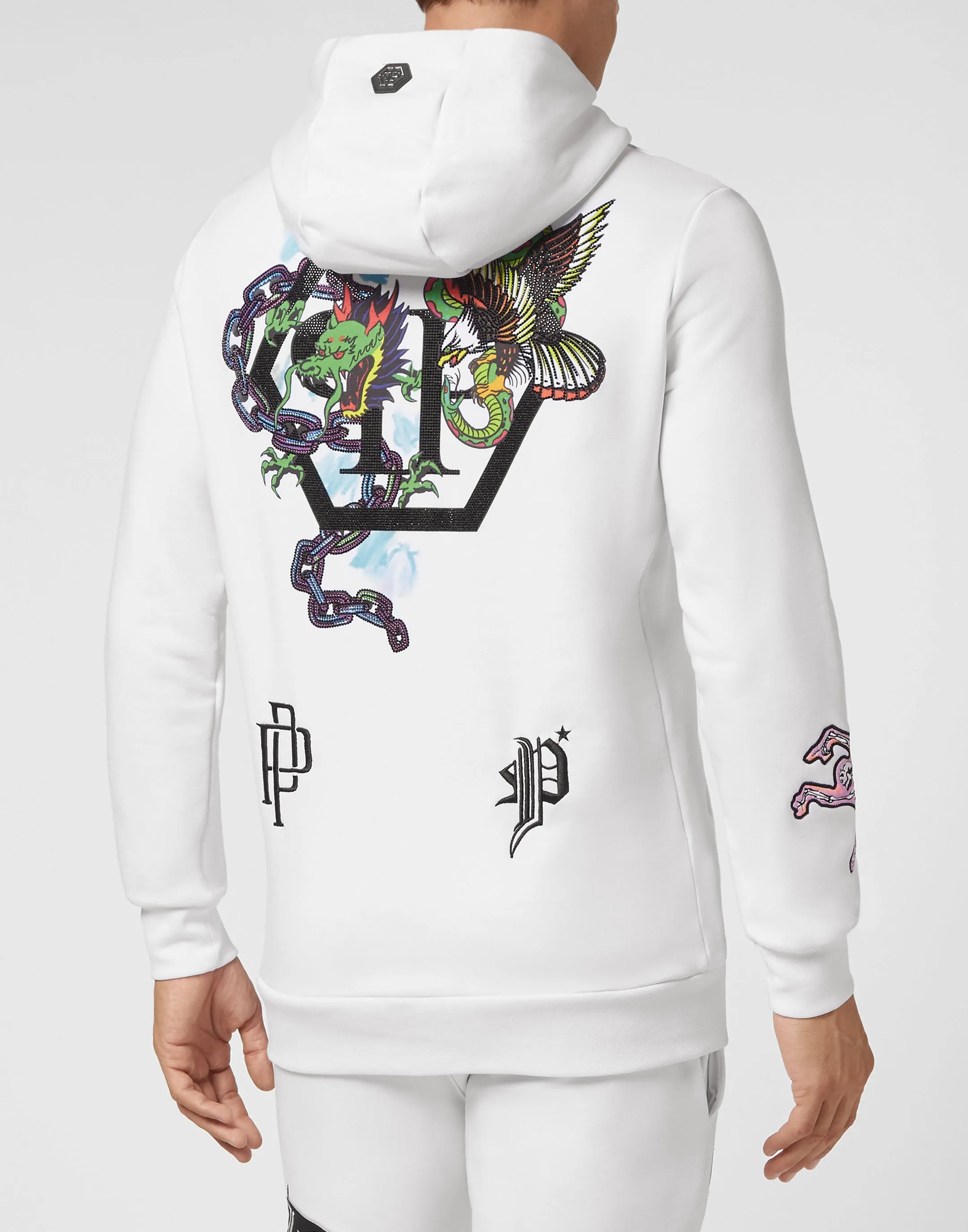Hoodie sweatshirt Stones  Gothic Plein