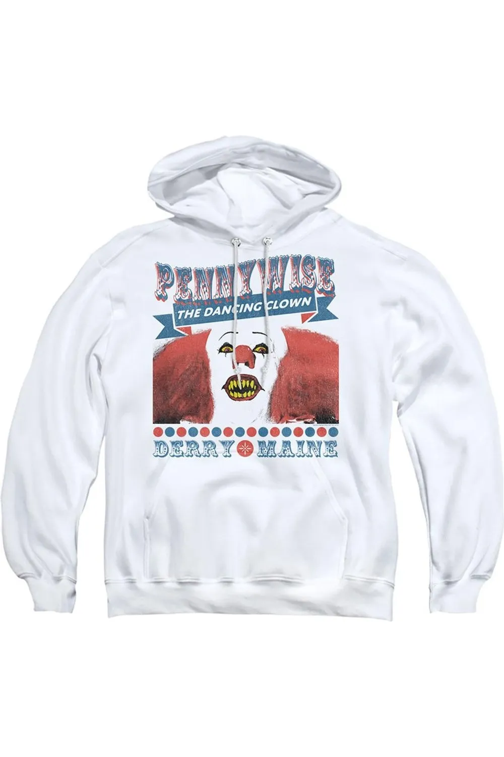 It 1990 The Dancing Clown Adult Pull Over Hoodie / Hooded Sweatshirt