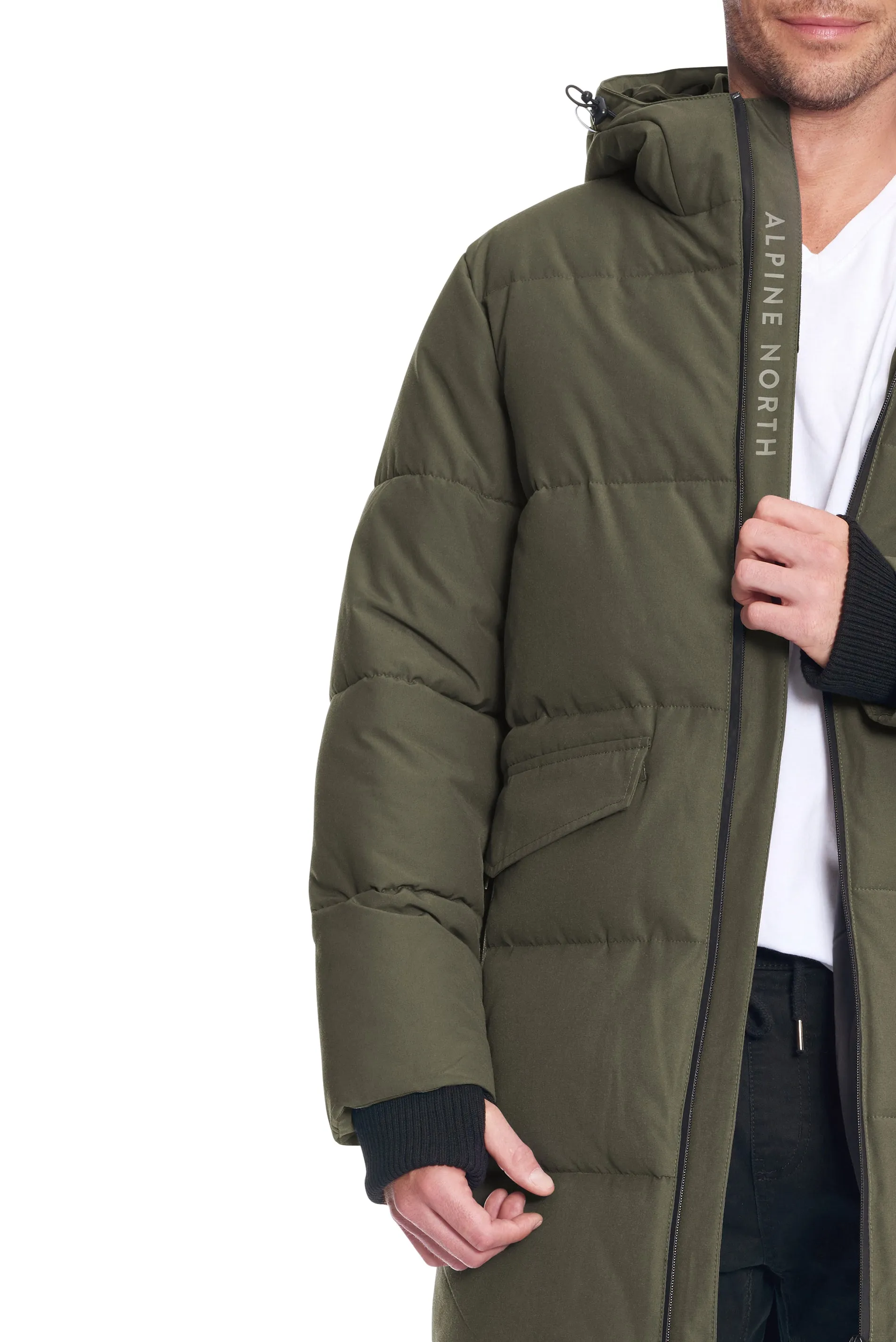 JASPER | MEN'S VEGAN DOWN (RECYCLED) PUFFER COAT