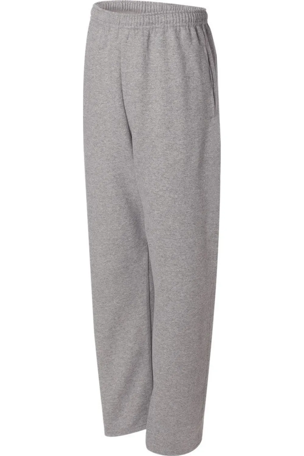 JERZEES NuBlend Open Bottom Sweatpants with Pockets