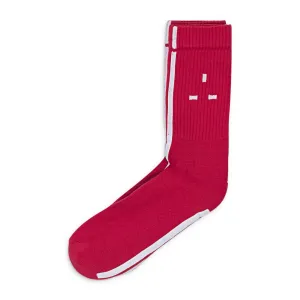 LOGO RED/WHITE SOCKS