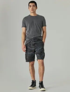 Lucky Brand 9" Canvas Cargo Short Over Dye Blue Lucky Brand