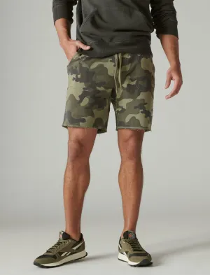 Lucky Brand Sueded Terry Camo Short Camo (Army Colors) Lucky Brand