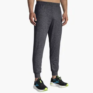 Luxe Jogger In Heather Black