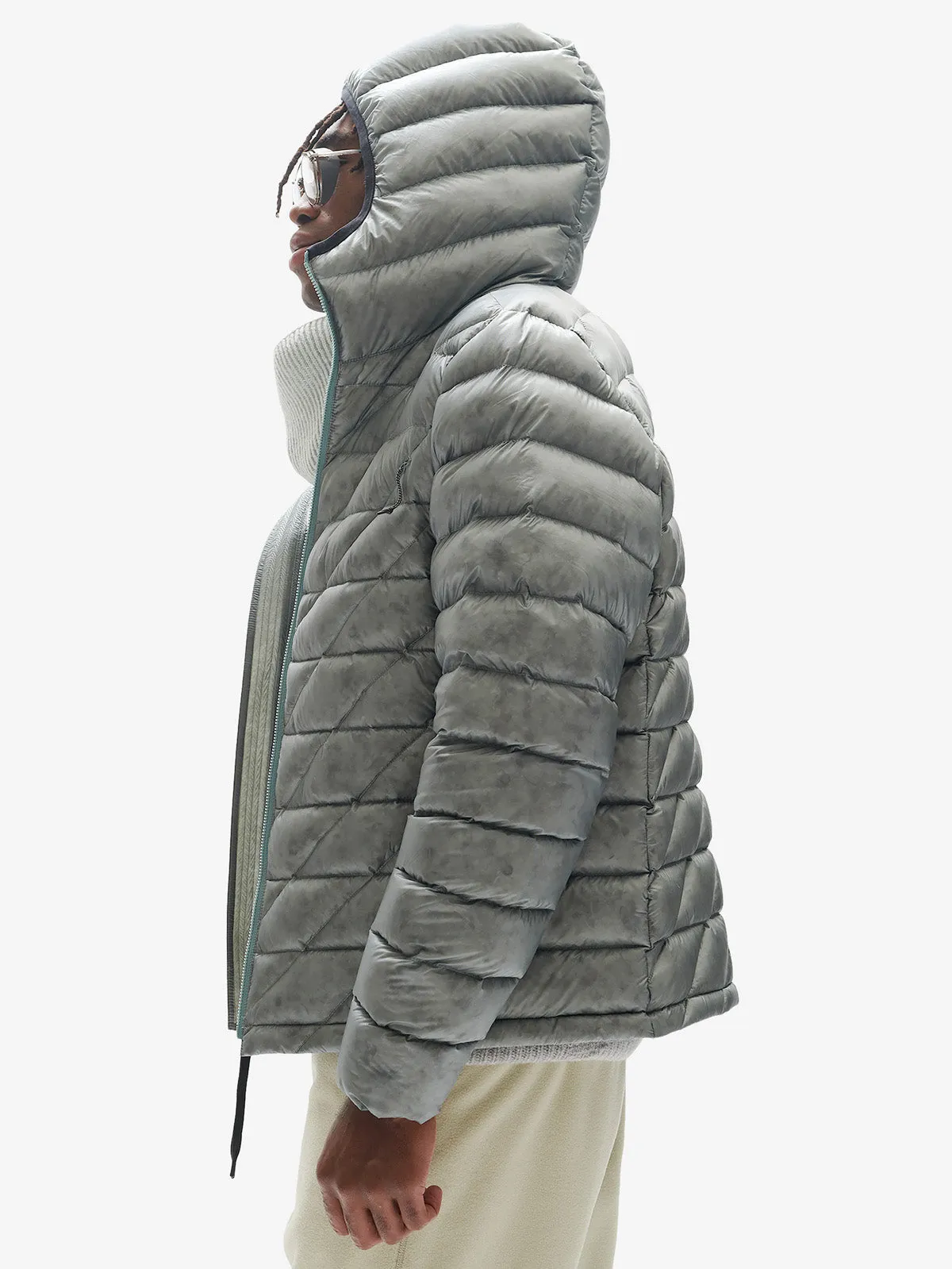 M Packable Down Jacket - Slate Gray