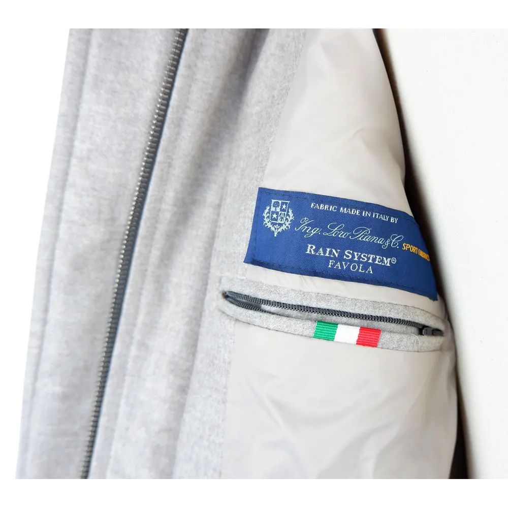Made in Italy Italian Wool-Cashmere Blend Men's Jacket
