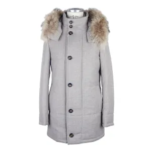 Made in Italy Italian Wool-Cashmere Blend Men's Jacket
