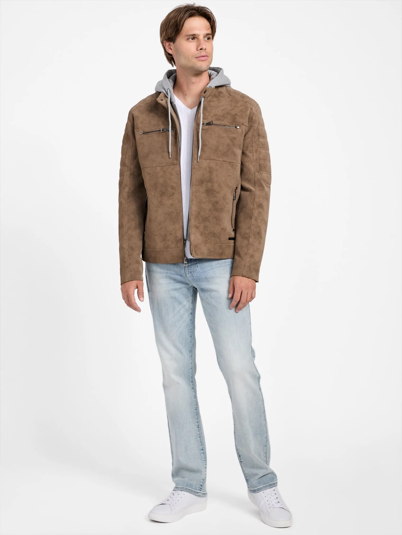 Maxton Faux-Suede Jacket