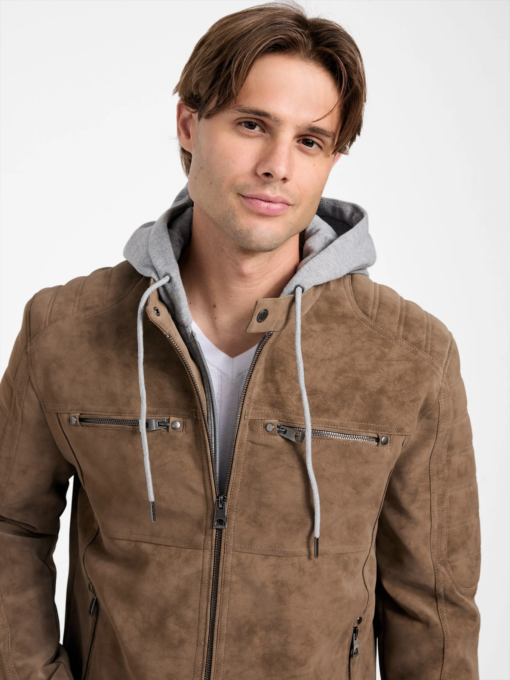 Maxton Faux-Suede Jacket