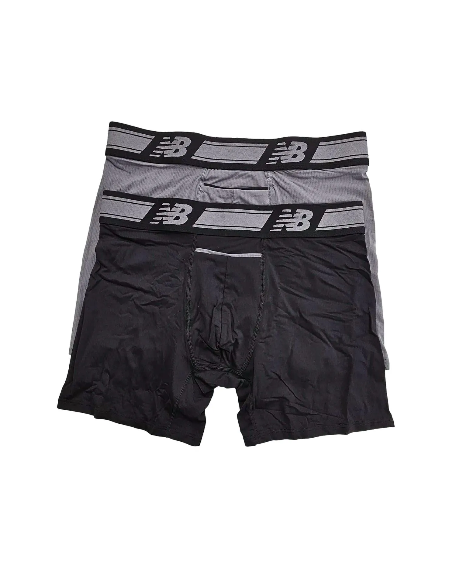 Men's 2-Pack Mesh Boxer Briefs In Black/terramar Grey