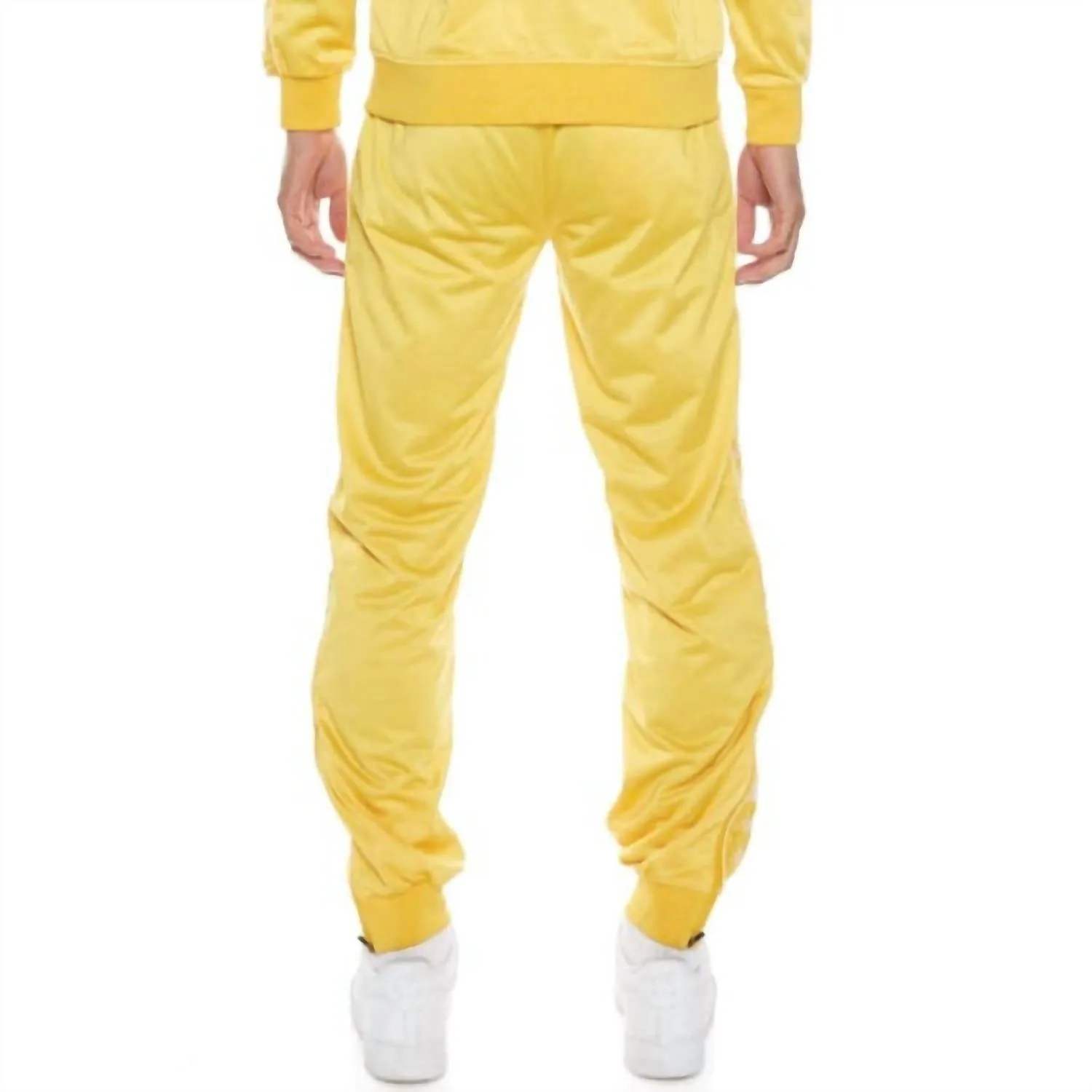 Men's 222 Banda Deky Trackpants In Yellow Vanilla