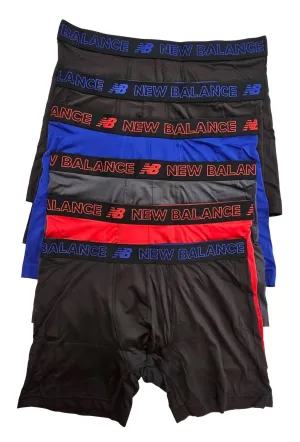 Men's 6-Pack Premium Boxer Briefs In Black/royal/black/red/black/magnet