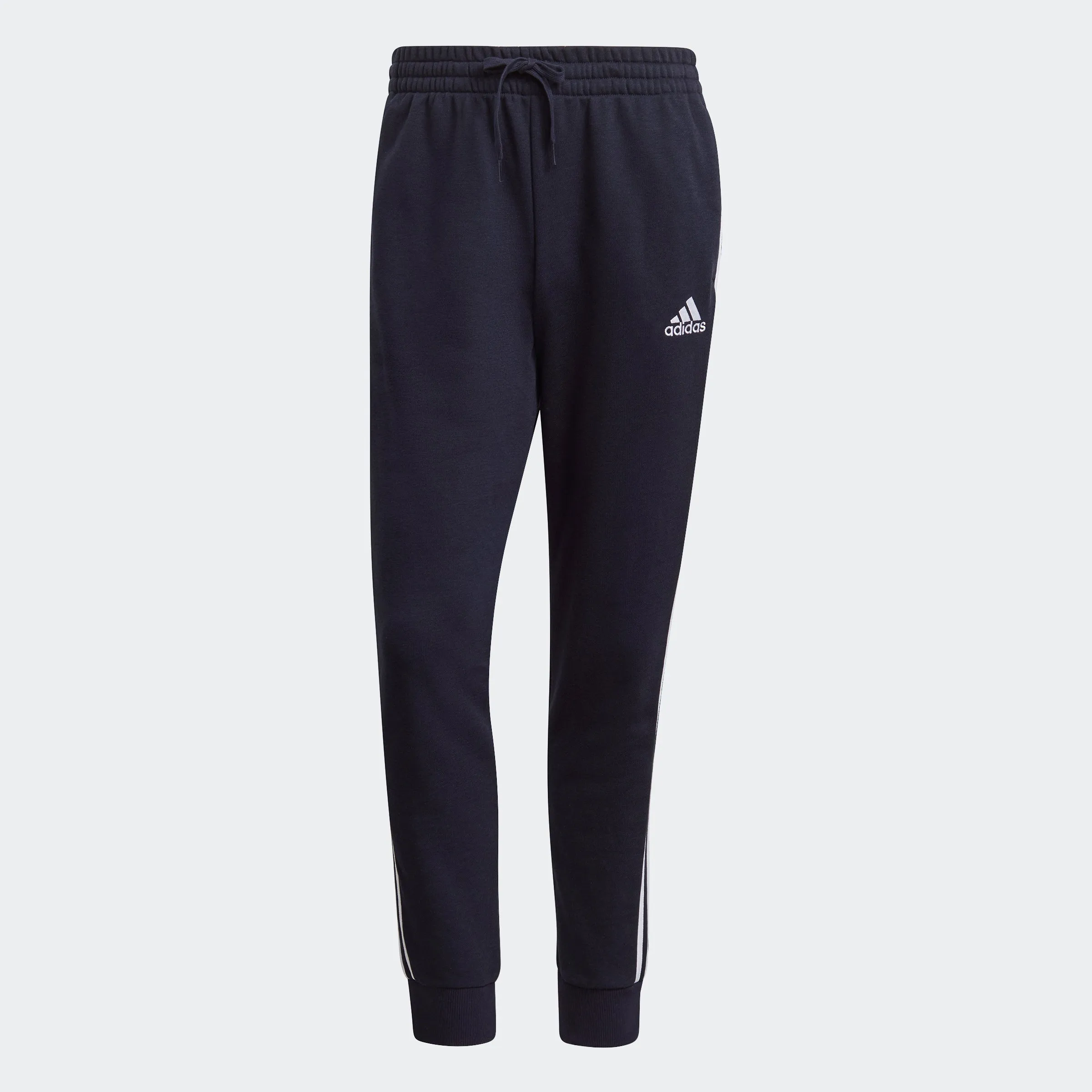 Men's adidas Essentials French Terry Tapered Cuff 3-Stripes Pants