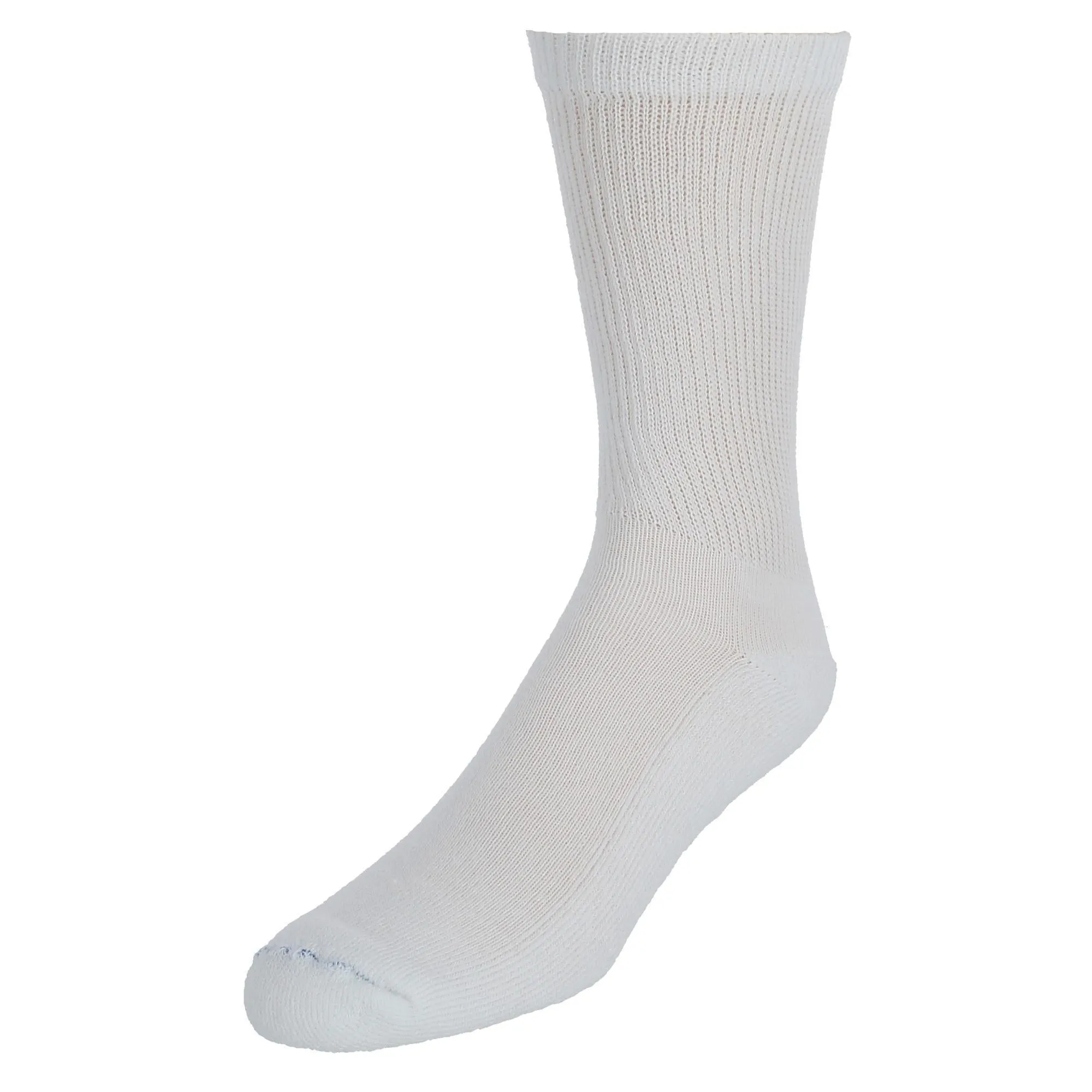 Men's Big and Tall Diabetic Circulatory Crew Socks (4 Pair Pack)