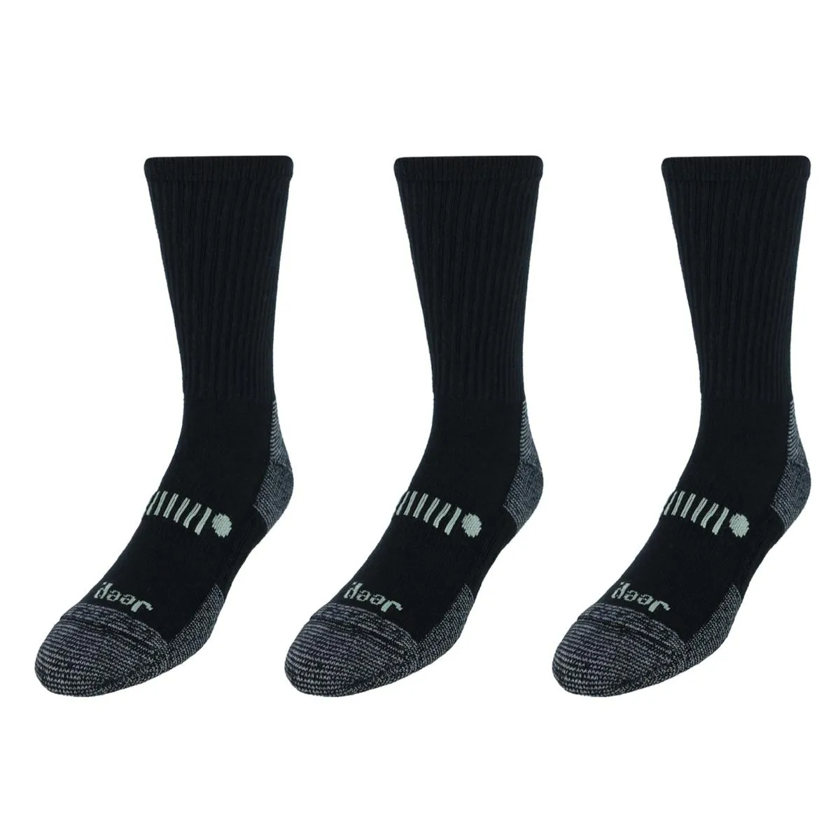 Men's Classic Cotton Crew Socks (3 Pair Pack)
