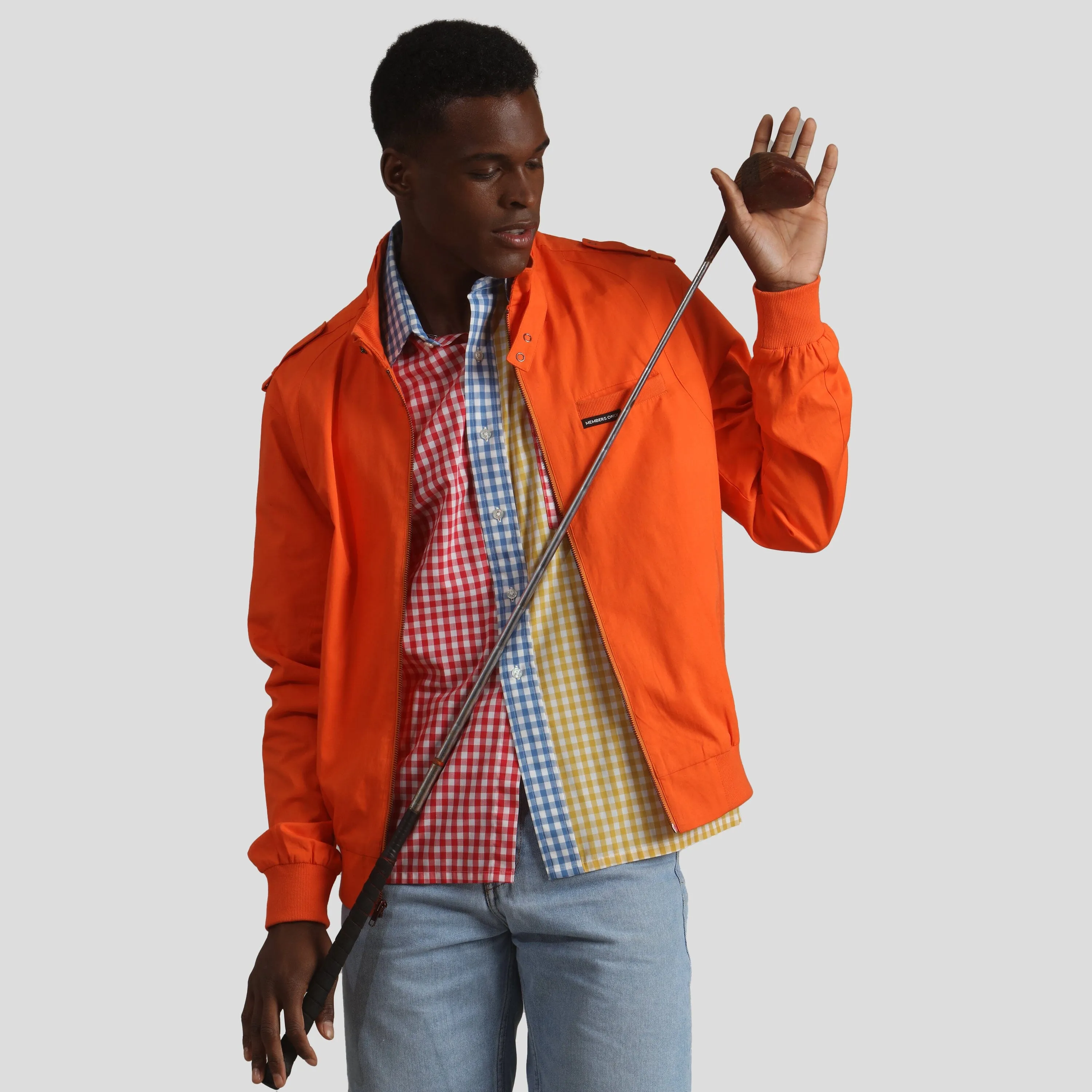 Men's Classic Iconic Racer Jacket (Slim Fit)