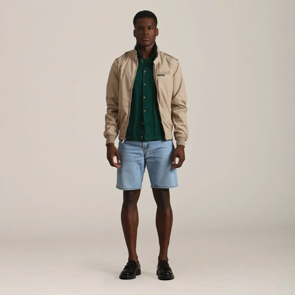Men's Classic Iconic Racer Jacket (Slim Fit)
