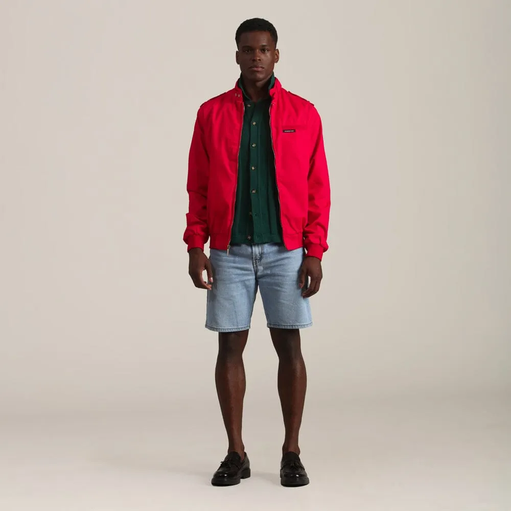 Men's Classic Iconic Racer Jacket (Slim Fit)