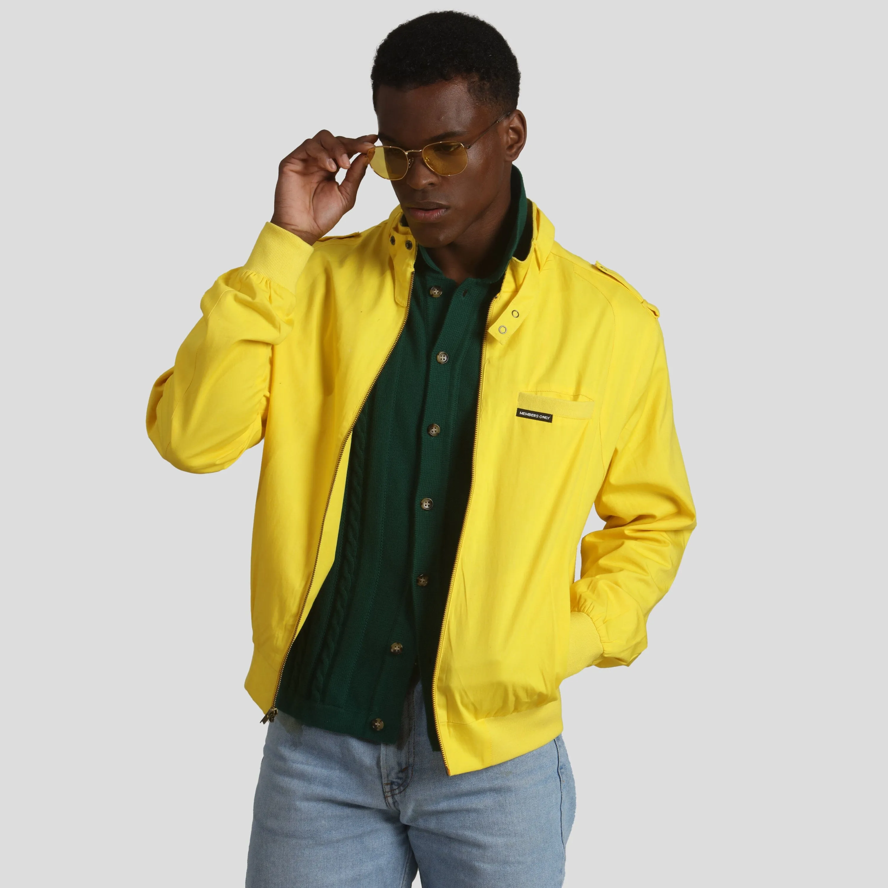 Men's Classic Iconic Racer Jacket (Slim Fit)