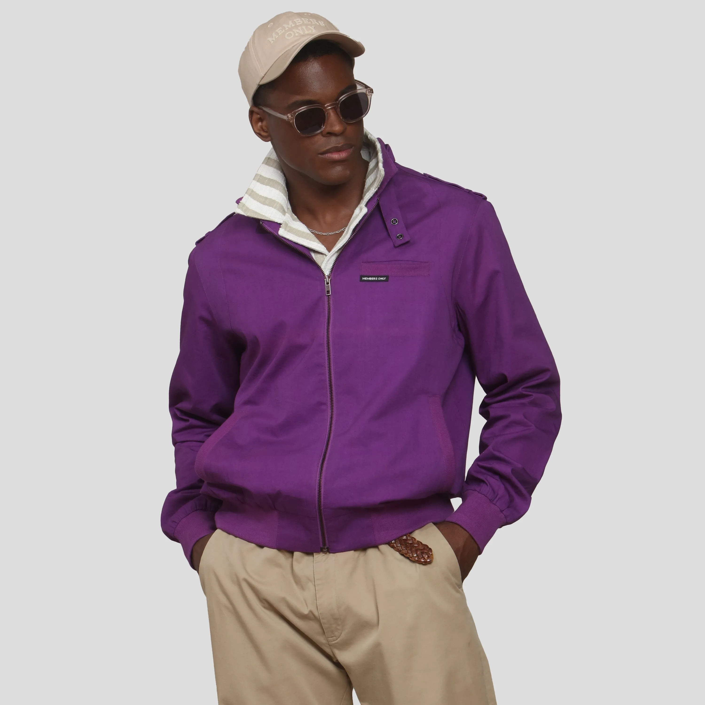 Men's Classic Iconic Racer Jacket (Slim Fit)