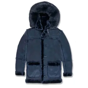 Men's Denali Shearling Jacket In Navy