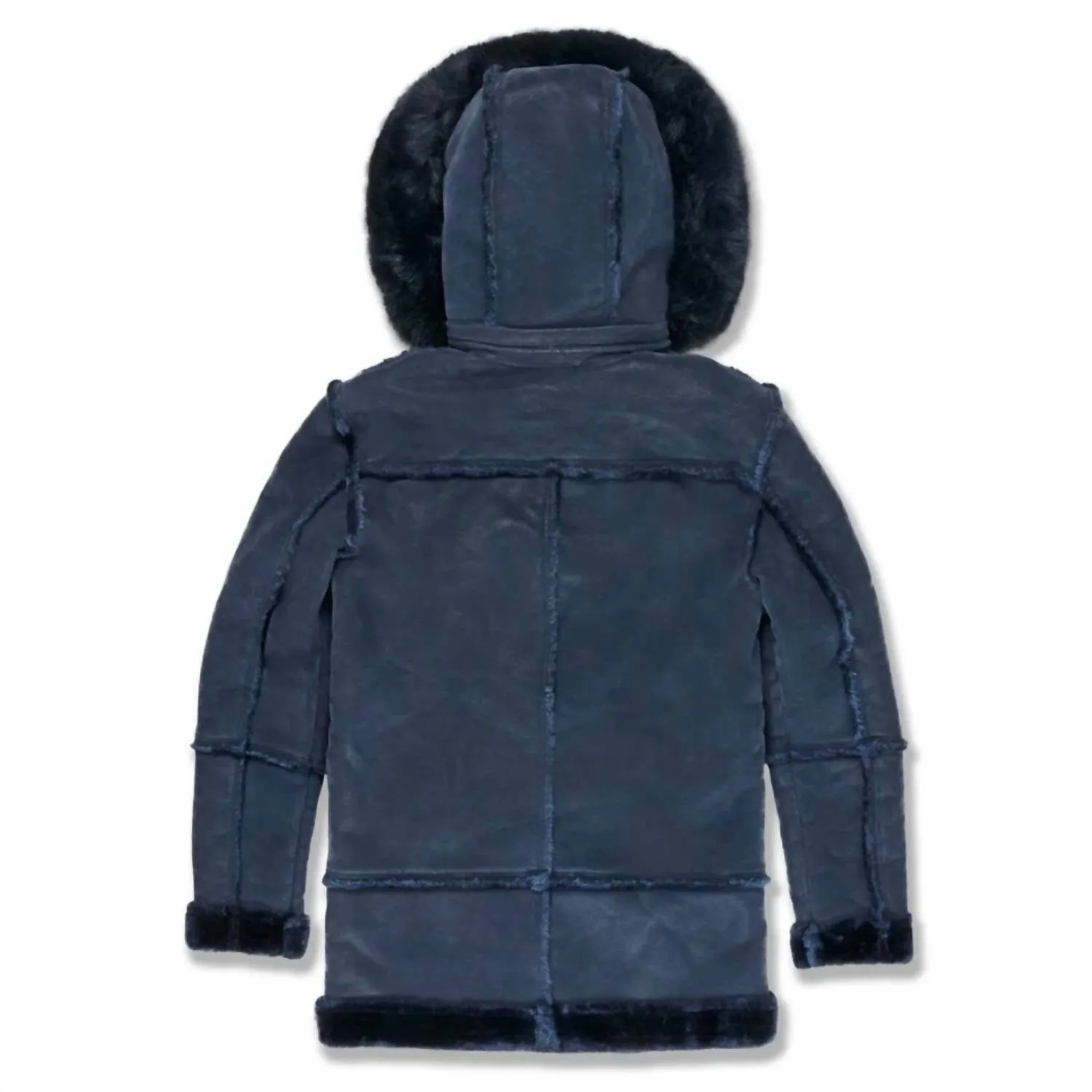 Men's Denali Shearling Jacket In Navy
