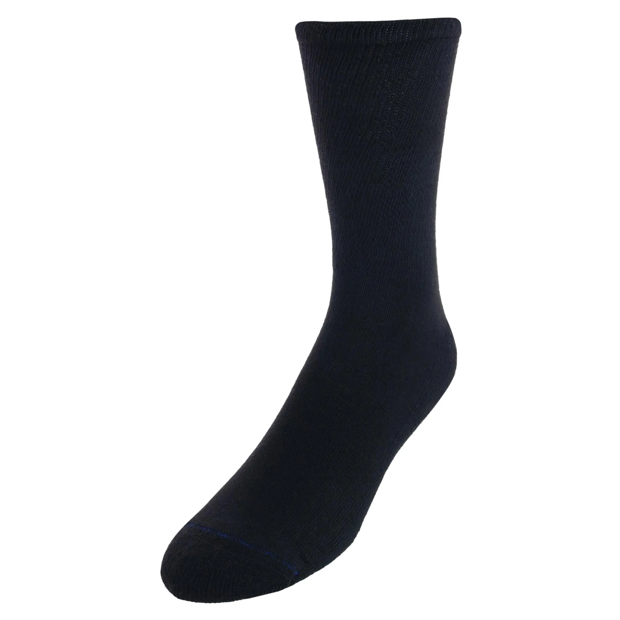Men's Diabetic & Circulatory Crew Work Socks (4 Pair Pack)