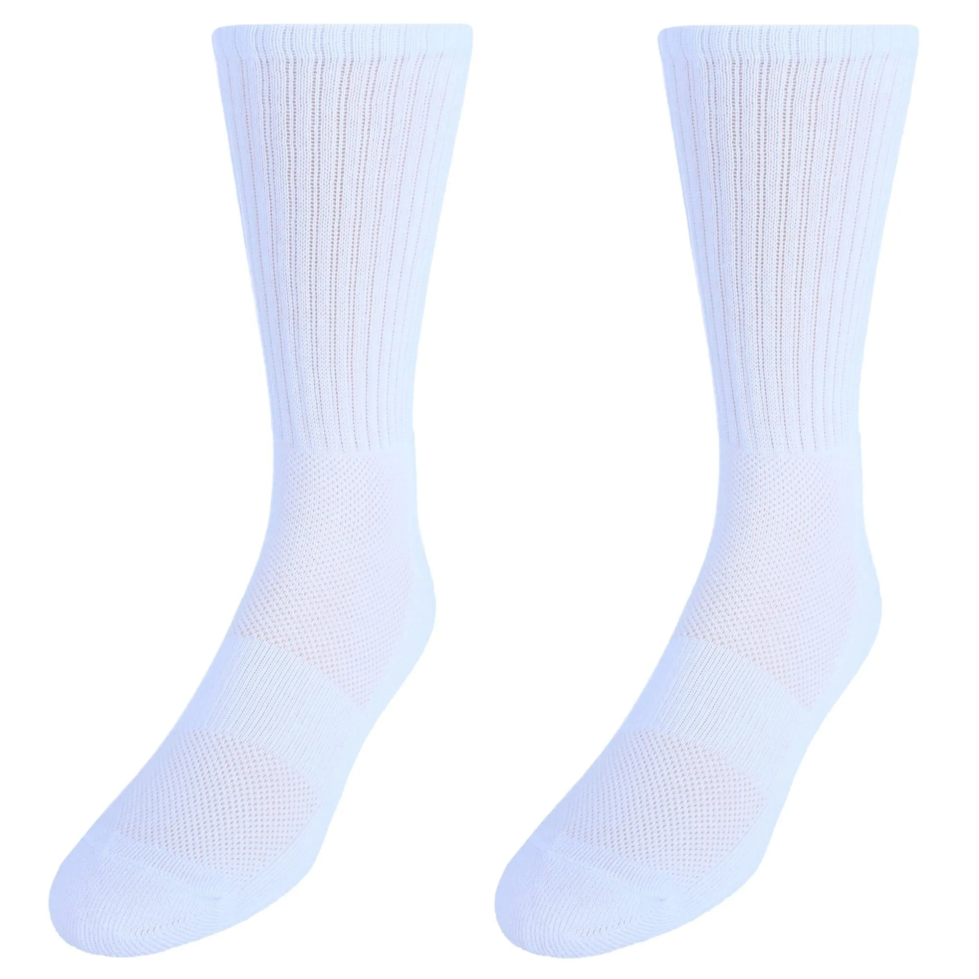 Men's Dry and Cool Cushioned Crew Socks (Pack of 2)