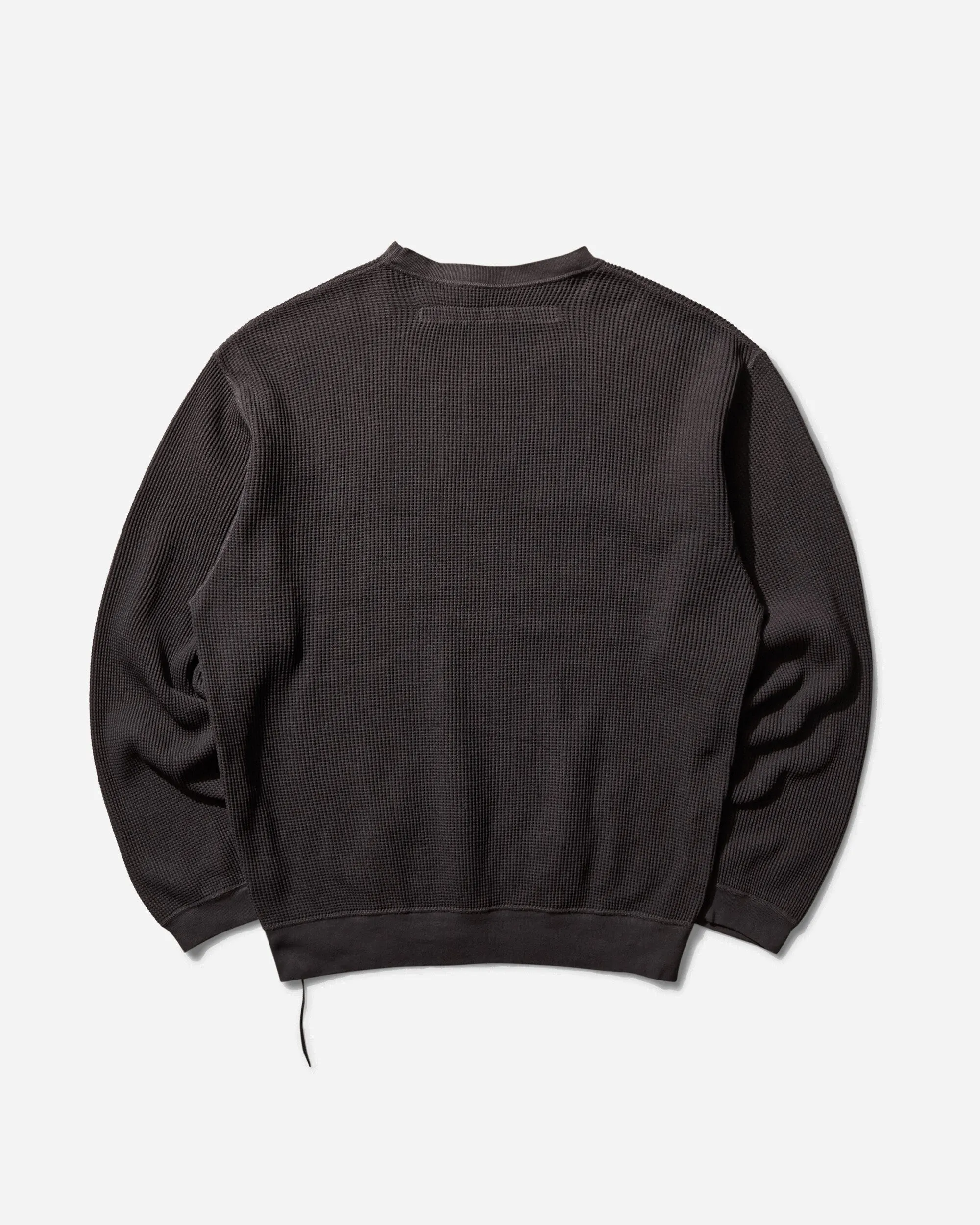 Men's ECO Waffle Big Sweatshirt Black