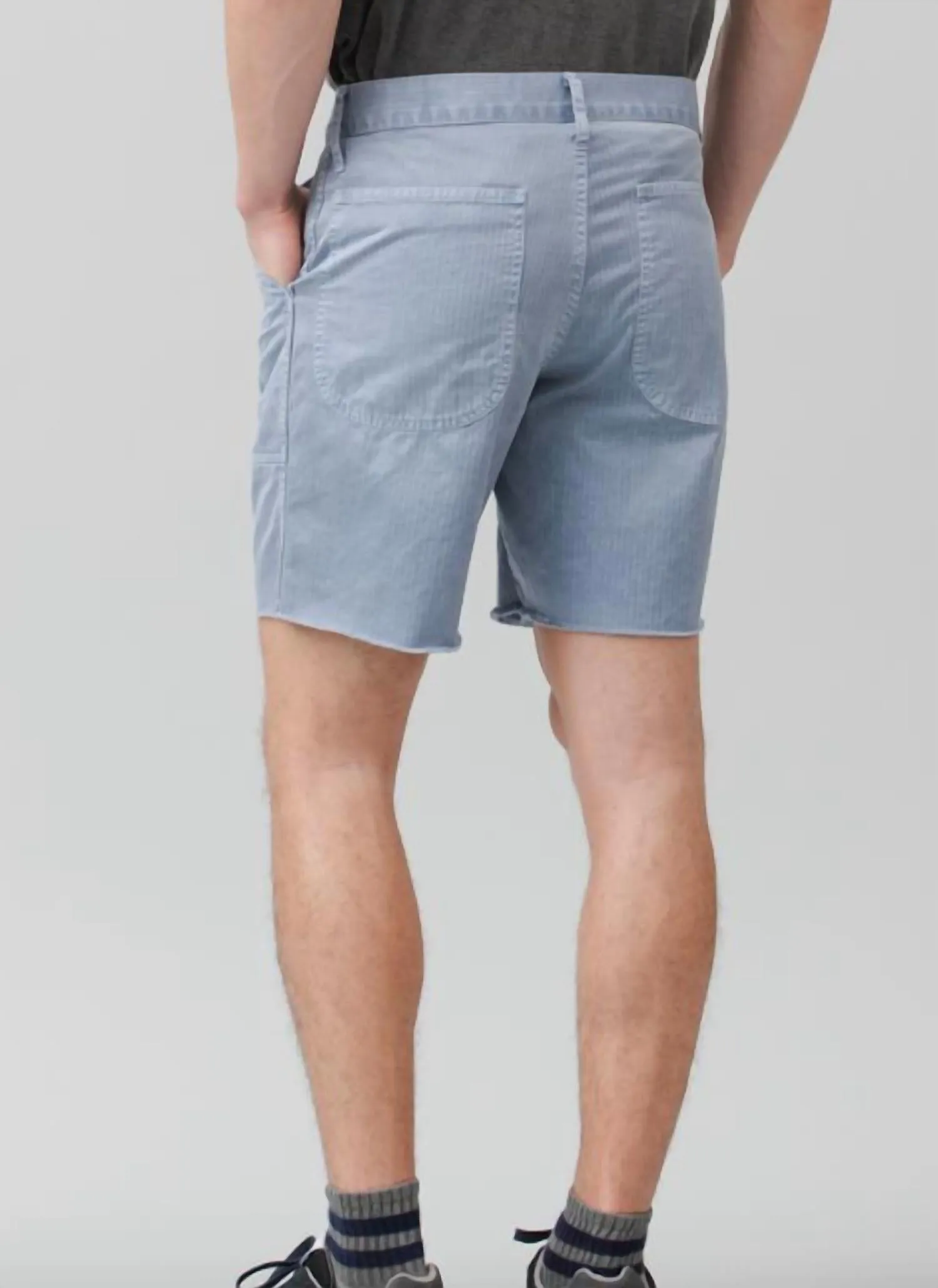 Men's Herringbone Naval Short In Air Force