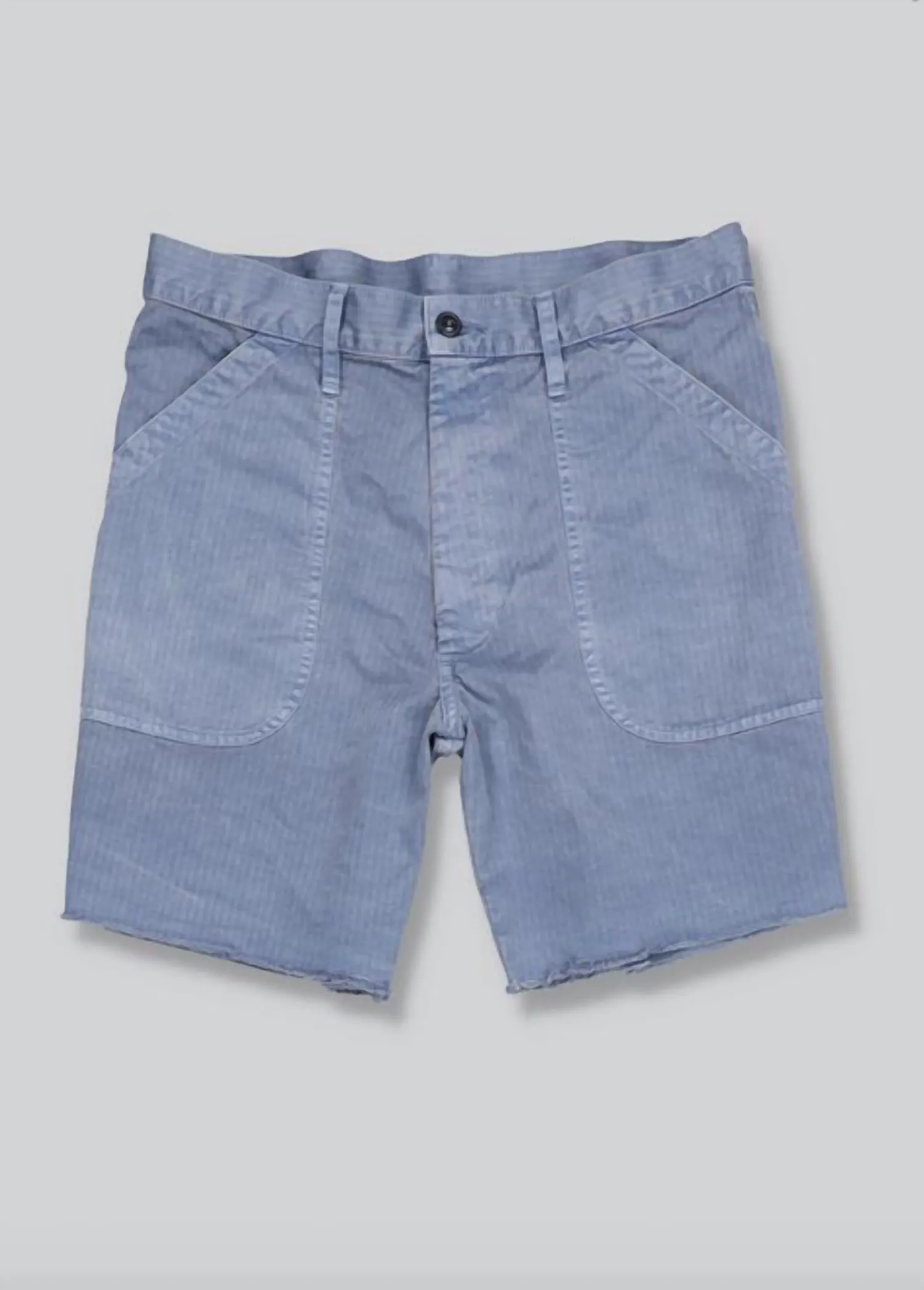 Men's Herringbone Naval Short In Air Force