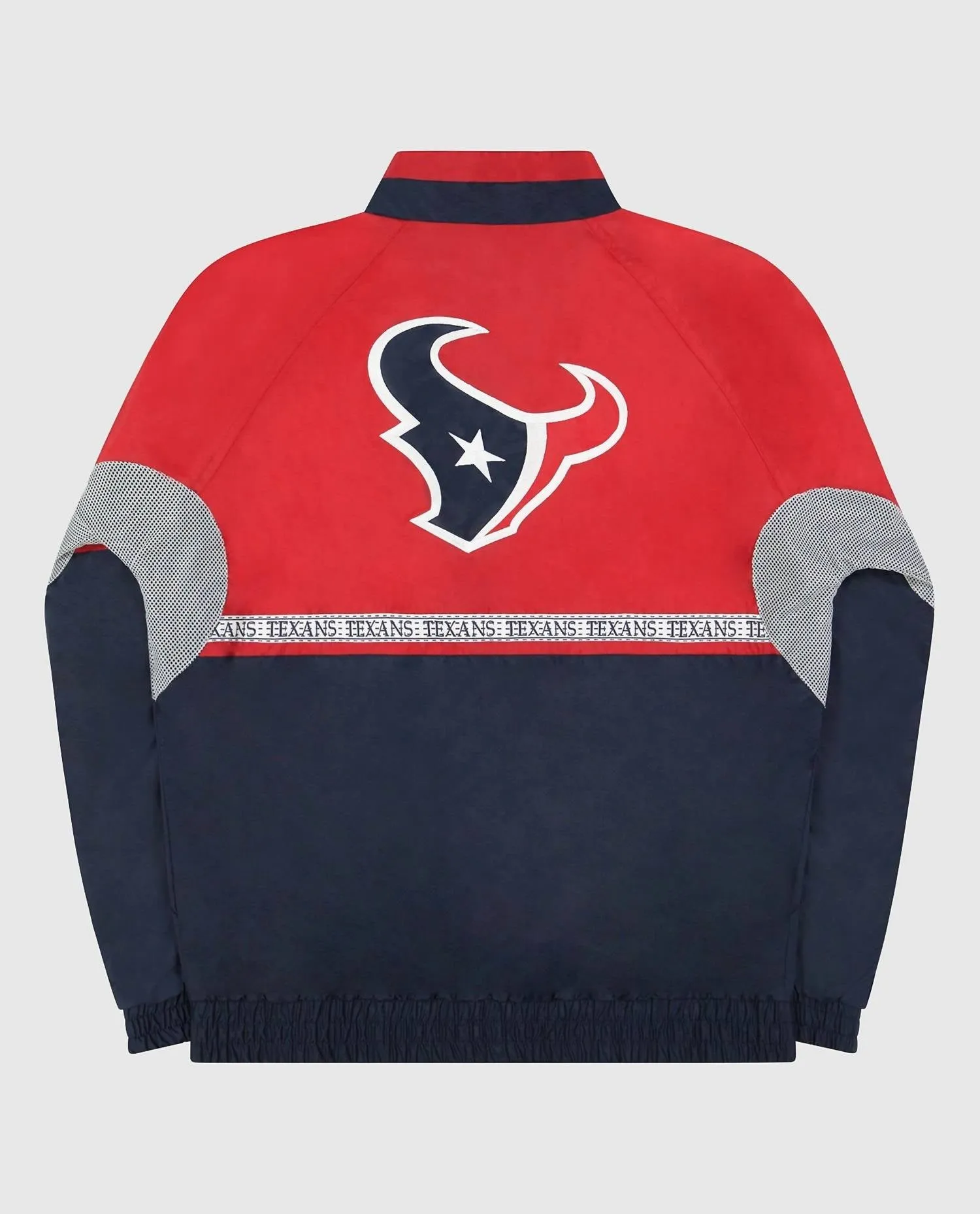 Men's Houston Texans Full-Zip Academy Ii Jacket In Red And Navy
