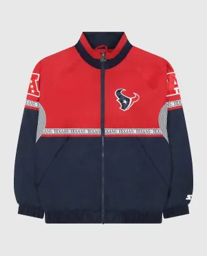Men's Houston Texans Full-Zip Academy Ii Jacket In Red And Navy