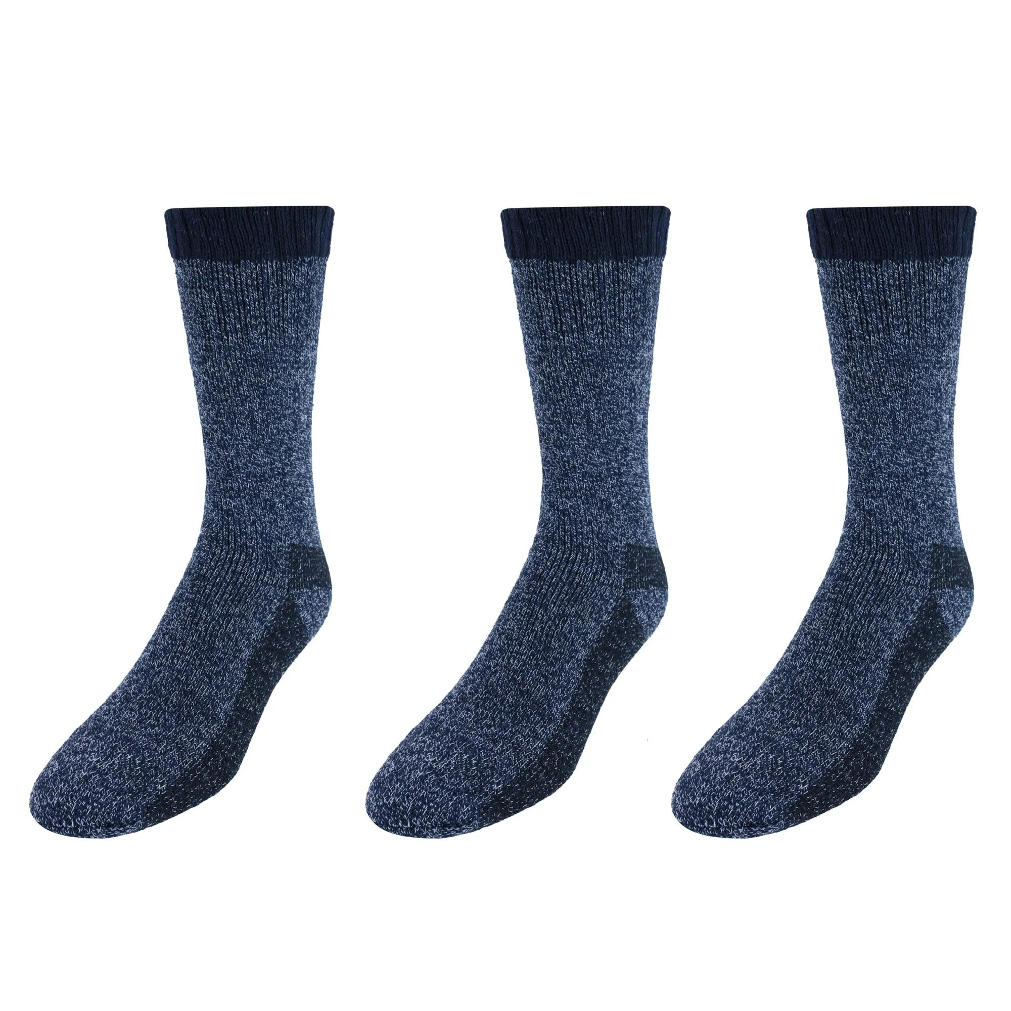 Men's Insulated Thermal Heated Value Pack Socks (3 Pairs)
