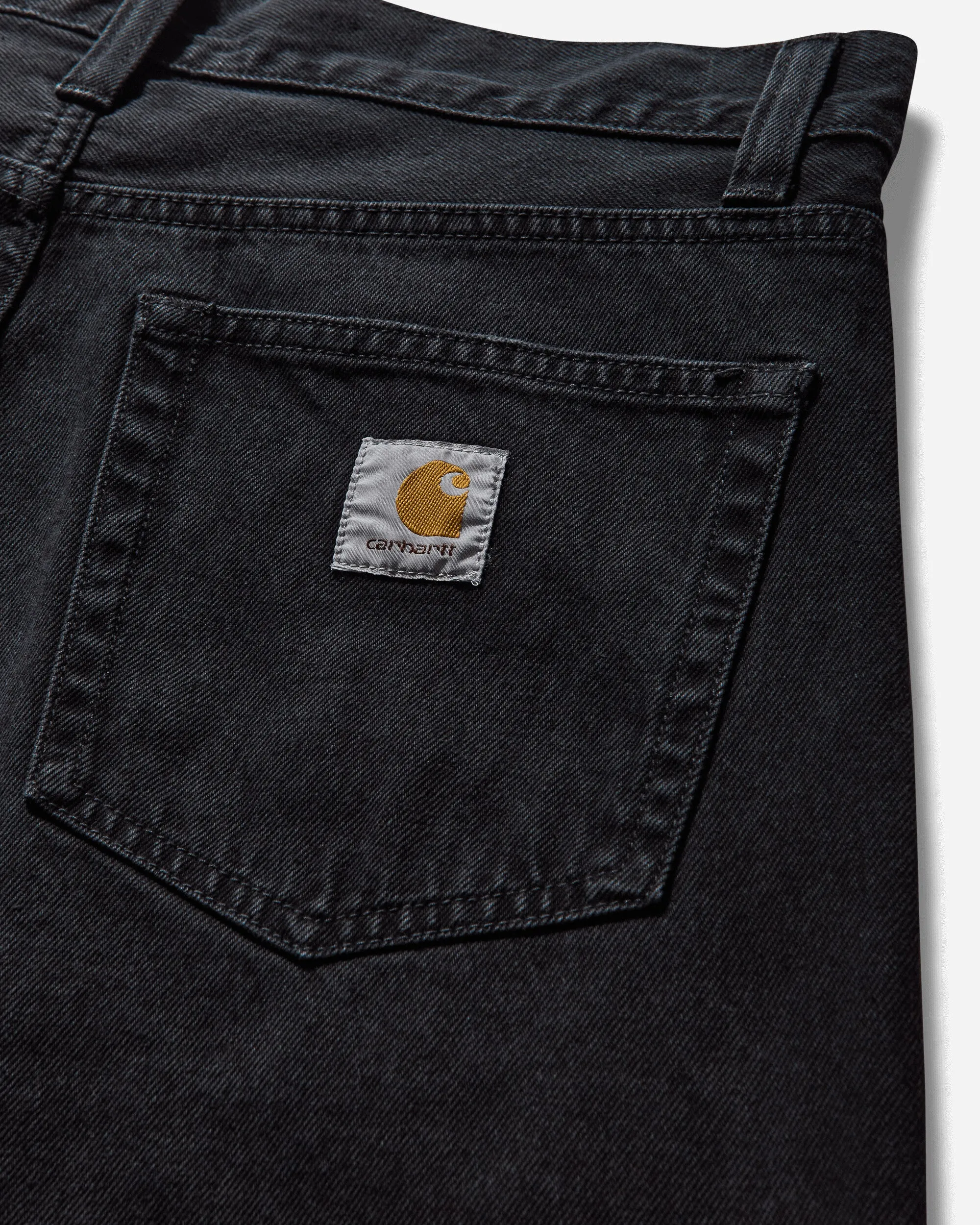Men's Landon Pants Black (Stone Washed)