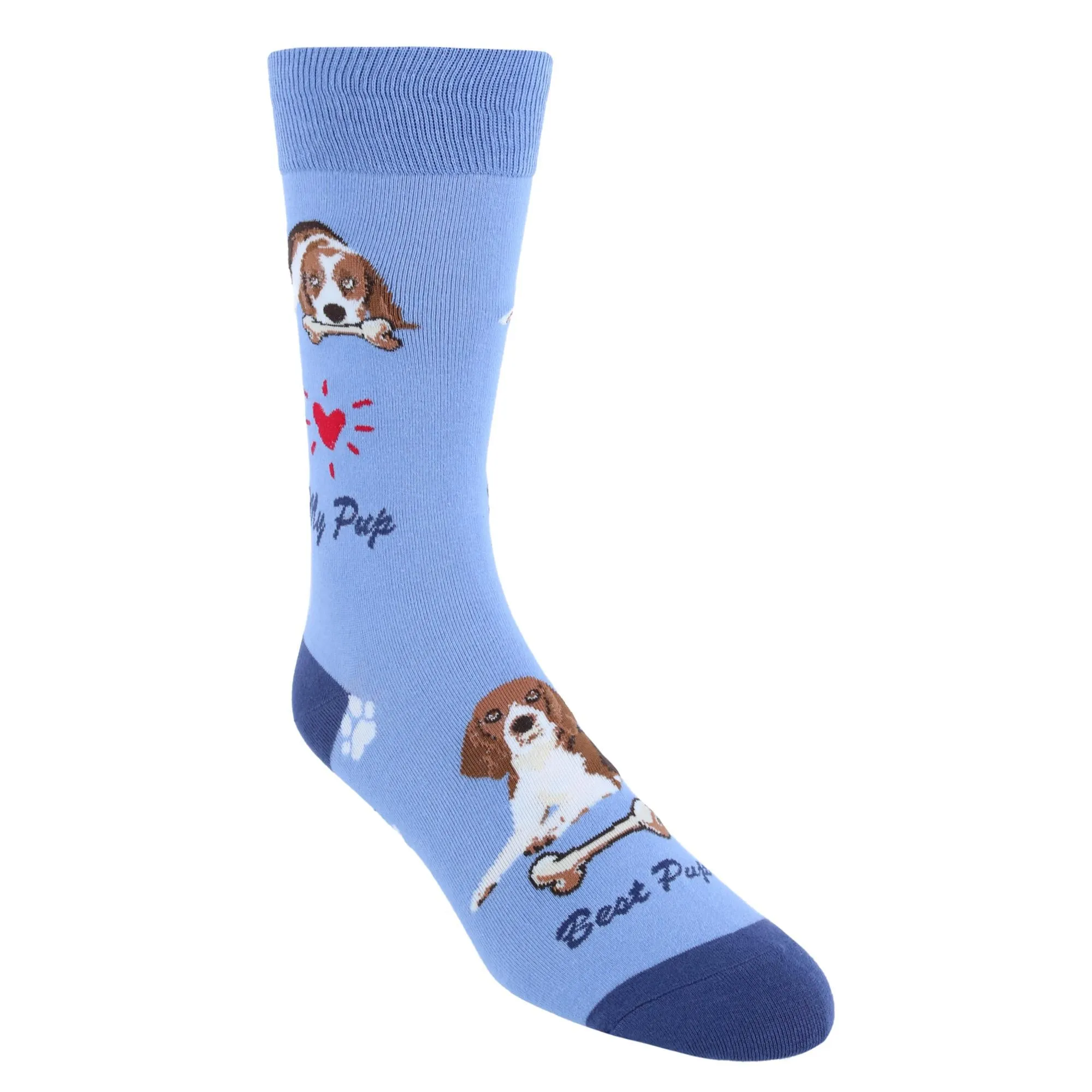 Men's My Pup Crew Novelty Socks