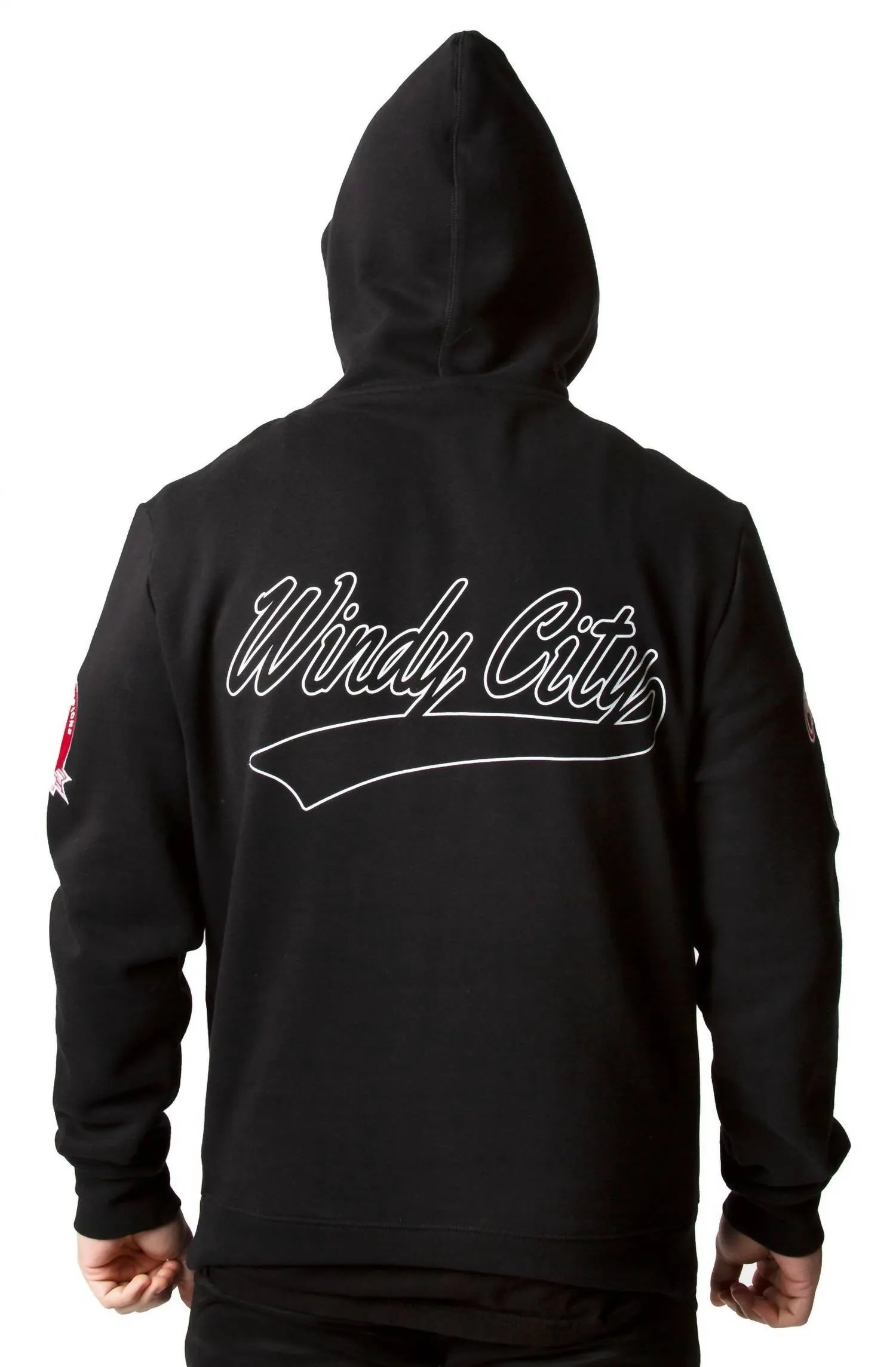 Men's Nba Chicago Bulls Champ City Hoodie In Black