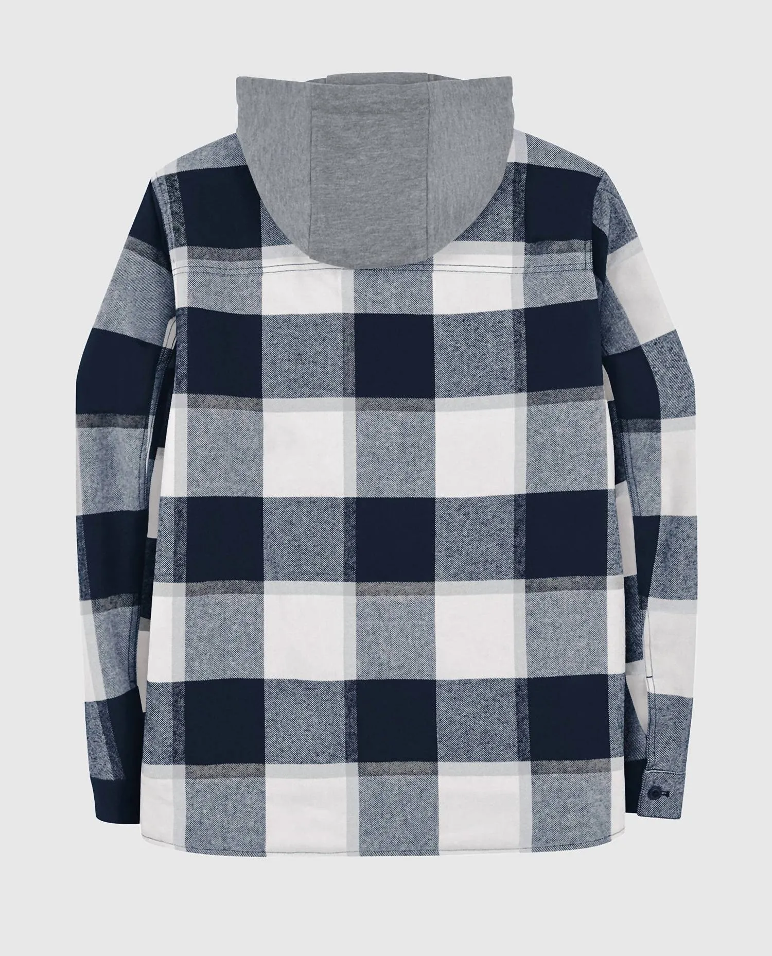 Men's New England Patriots The Big Joe Sherpa Lined Plaid Jacket In Navy